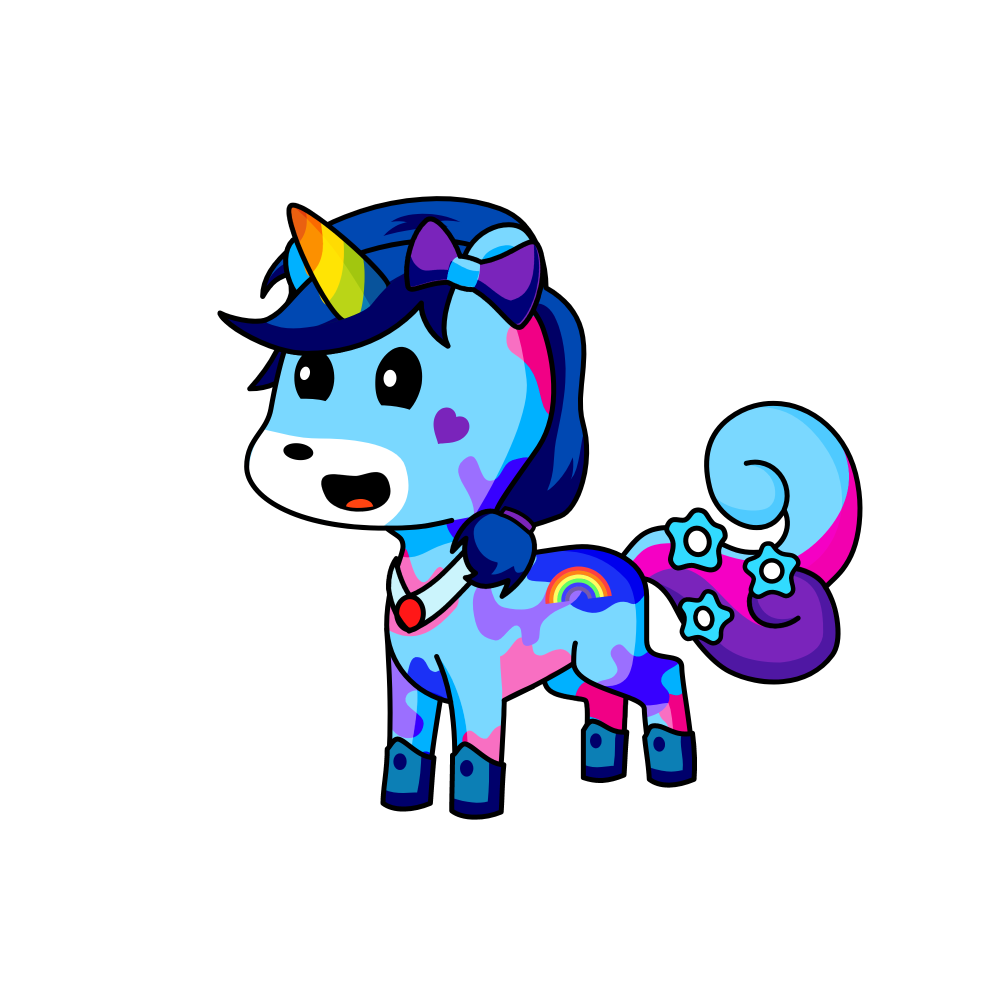 Shimmer, the unicorn