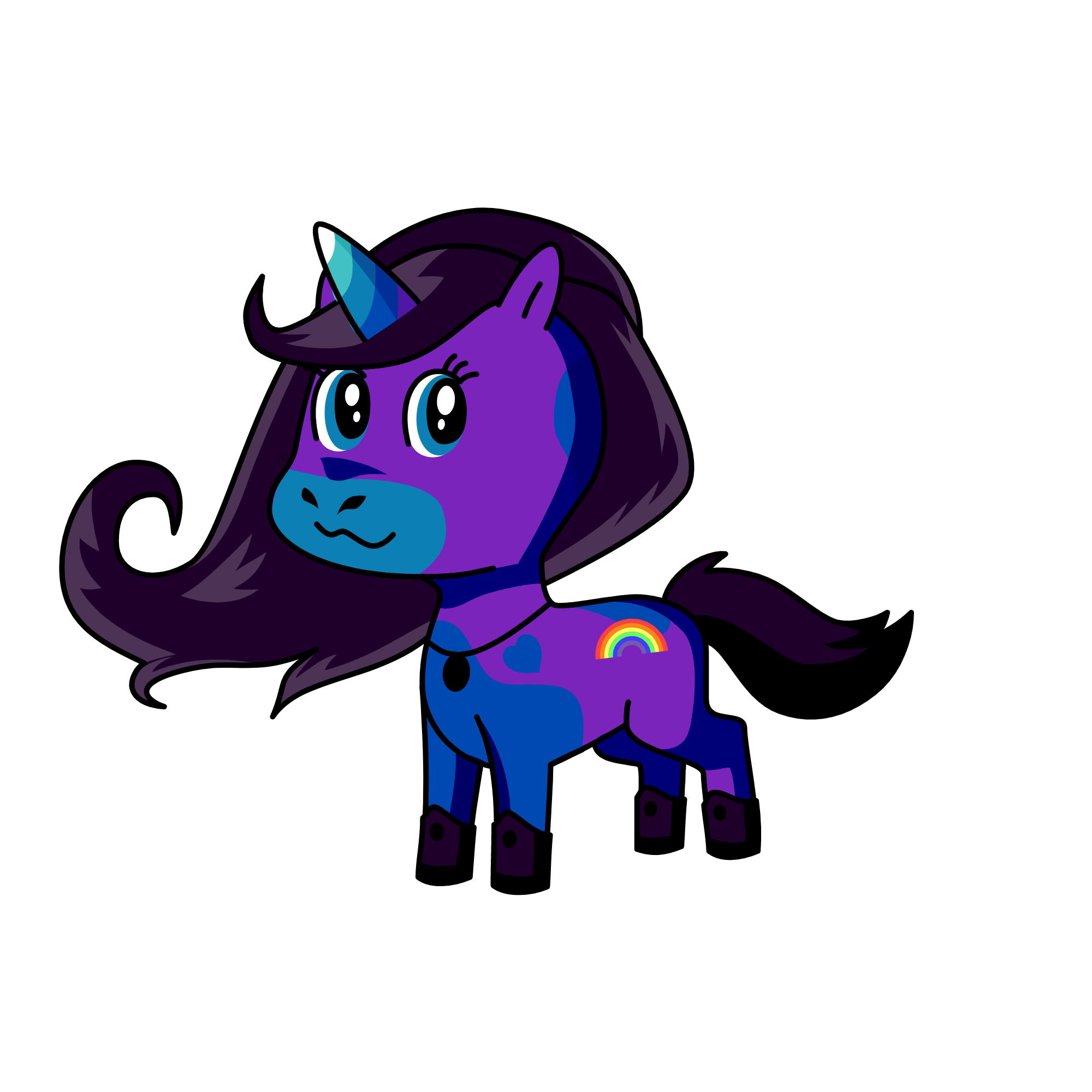 Starry, the unicorn