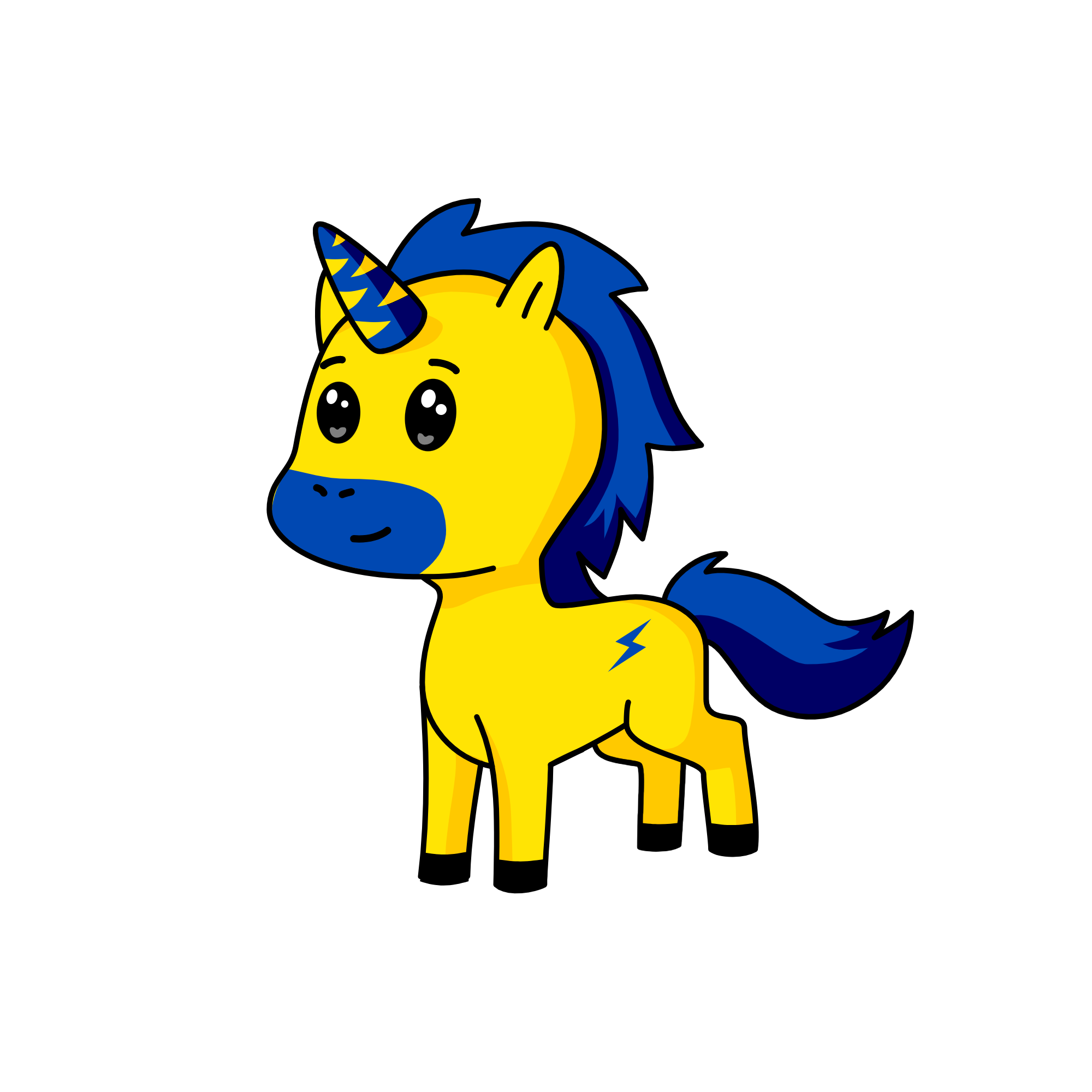 Flash, the unicorn