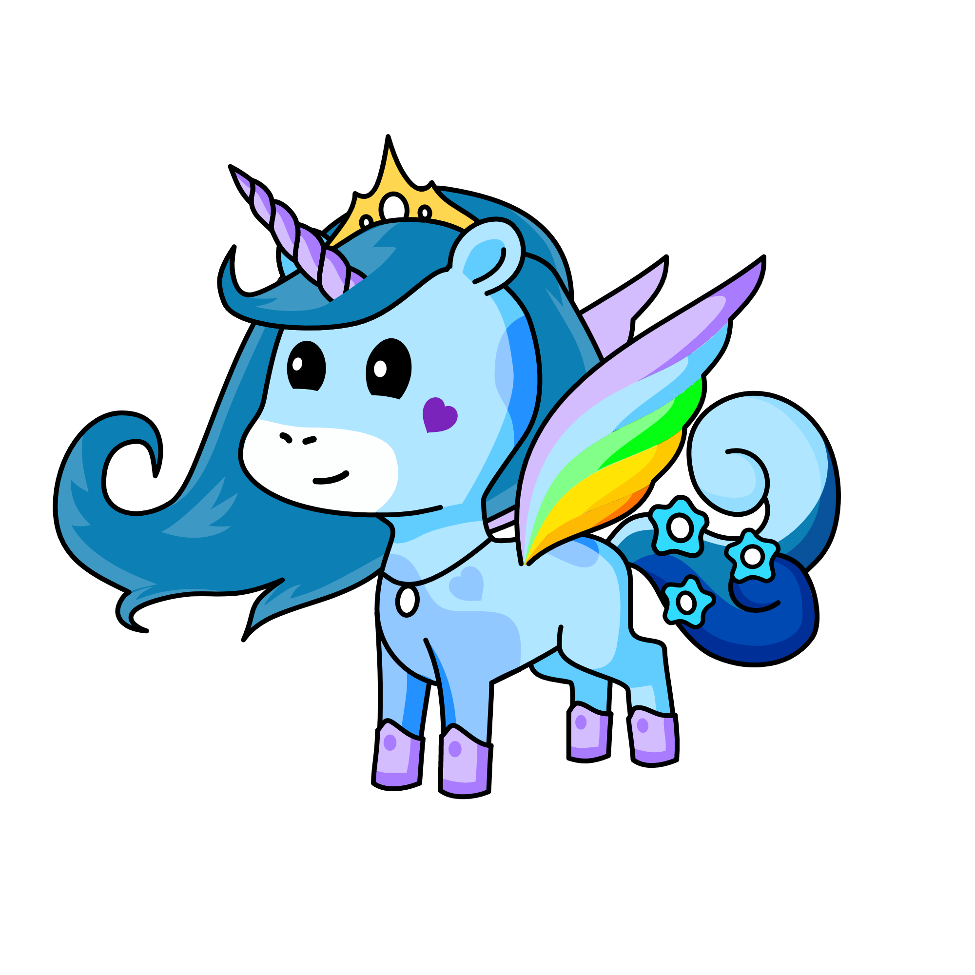 Queen Celestia, the unicorn