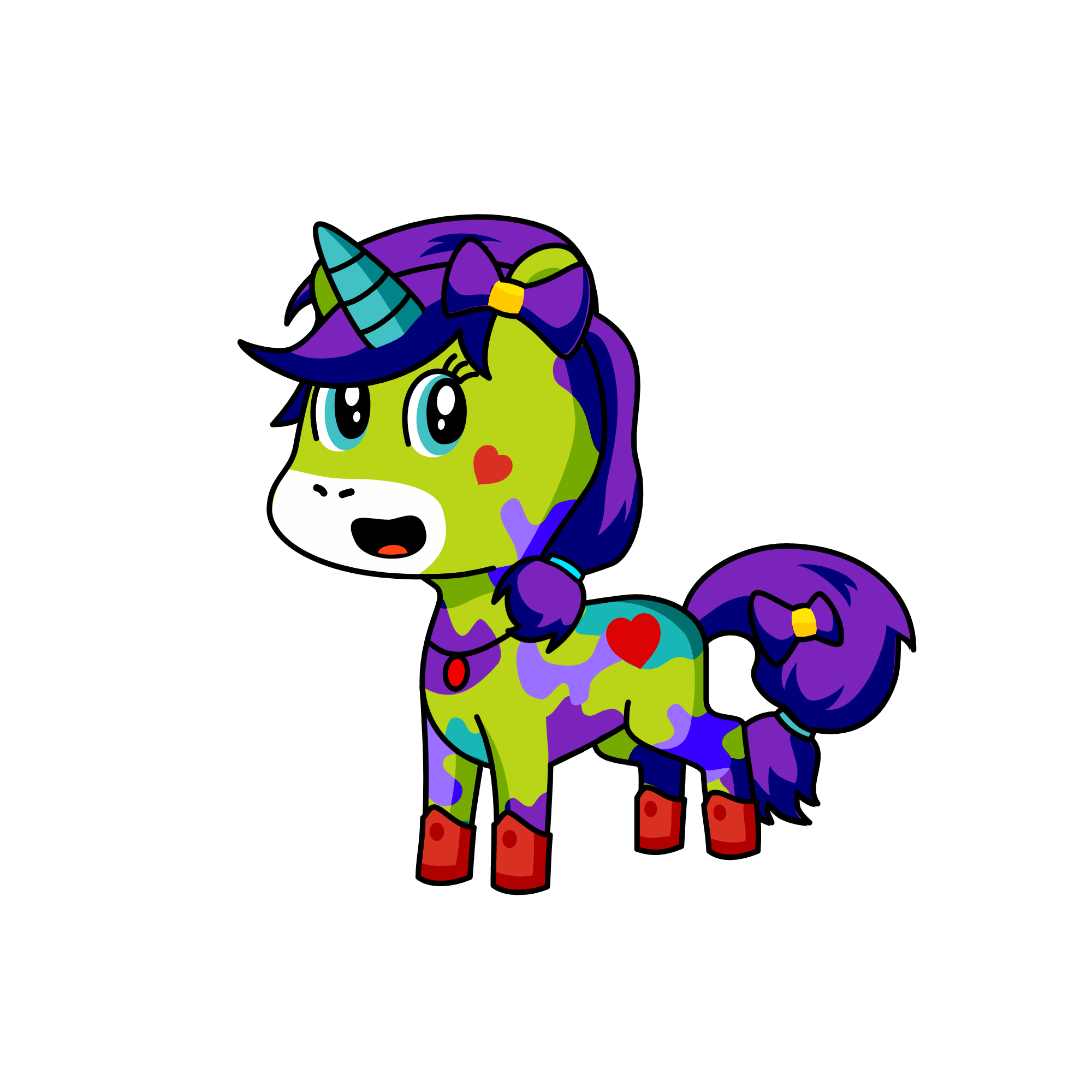 Moon, the unicorn