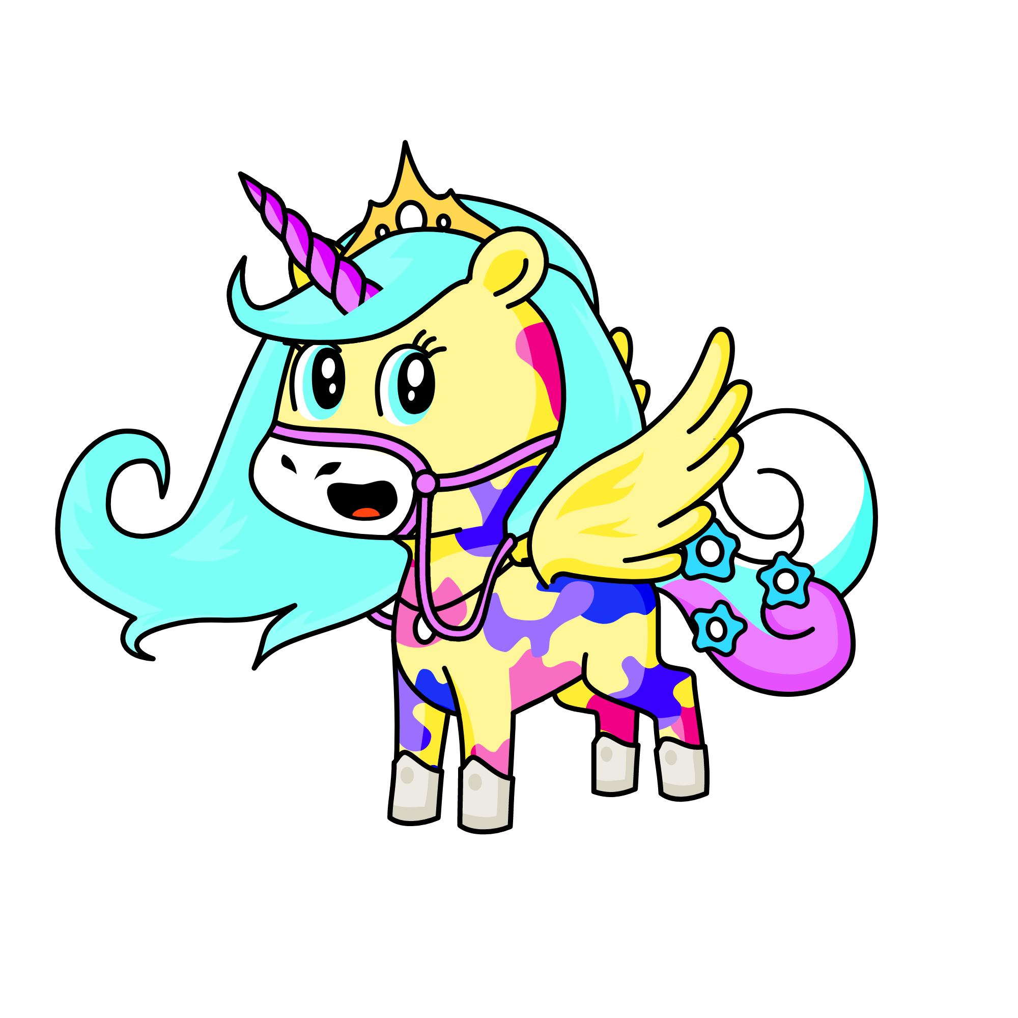 Sun, the unicorn