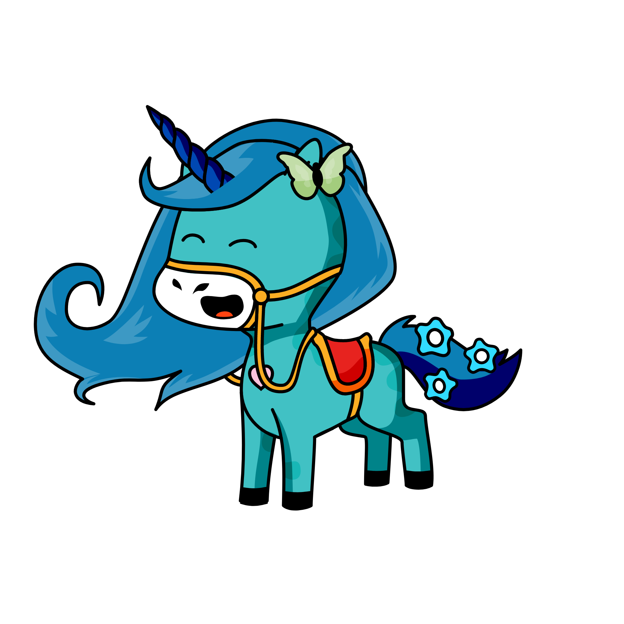 lavender, the unicorn