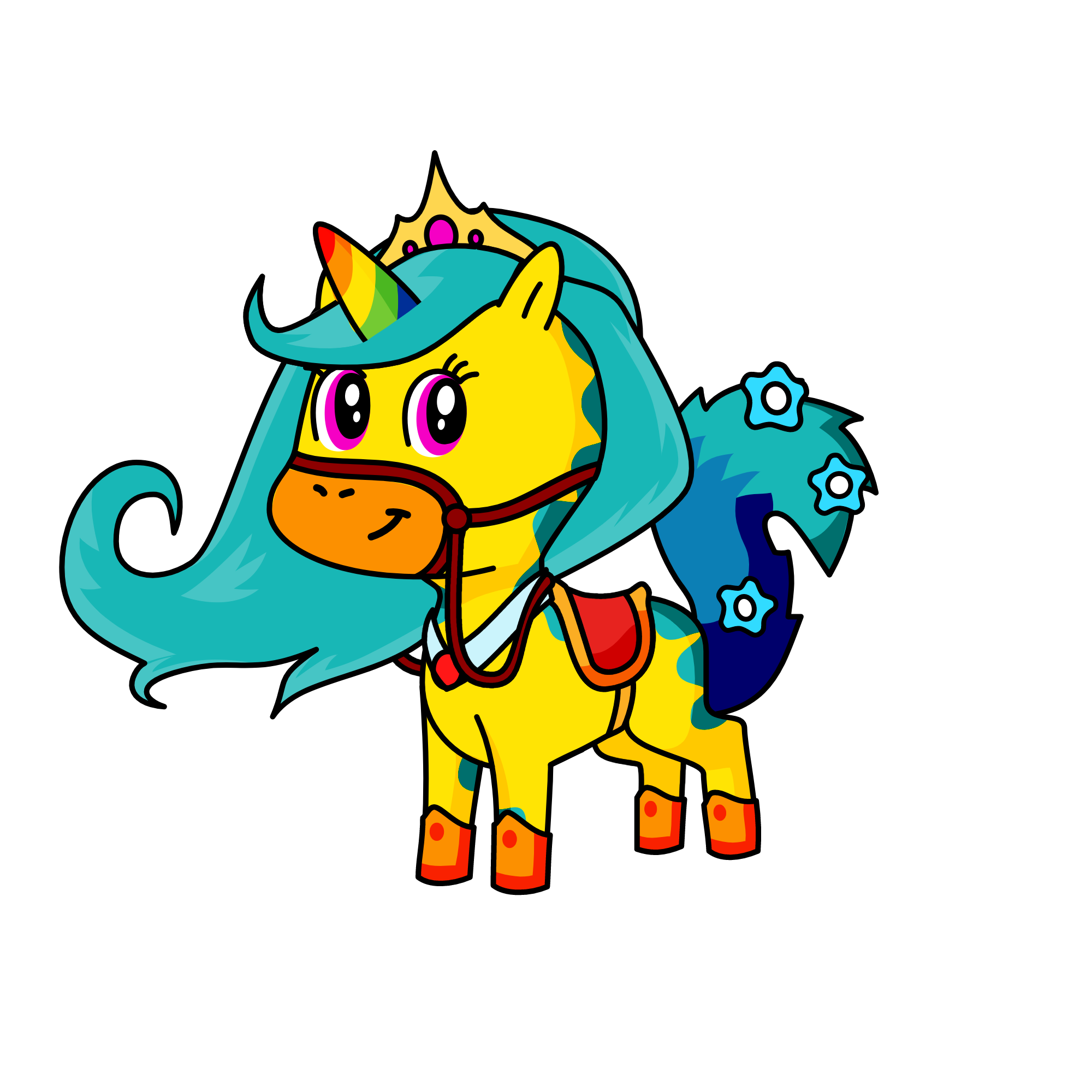 бики, the unicorn