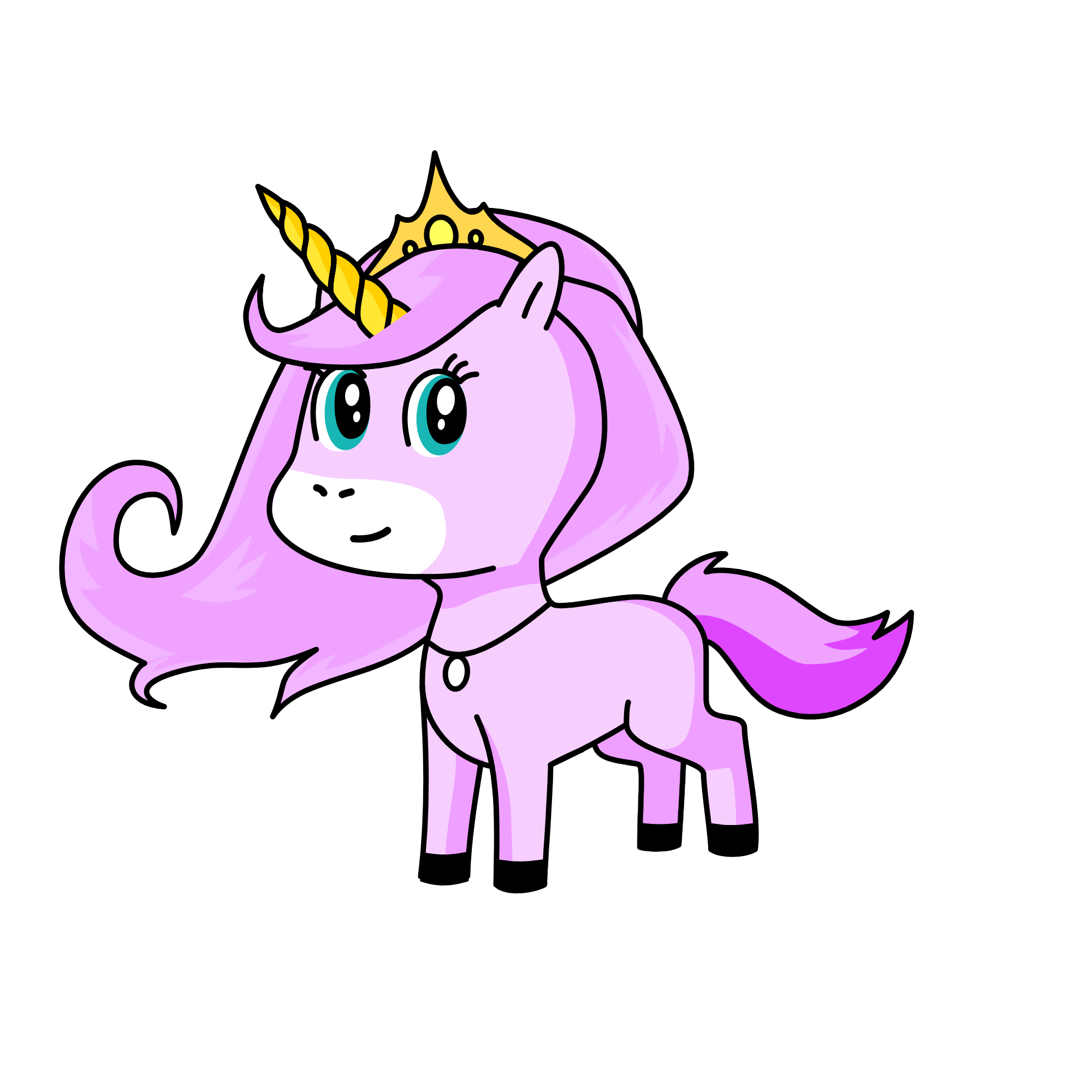 Queen Flutter Fairy, the unicorn