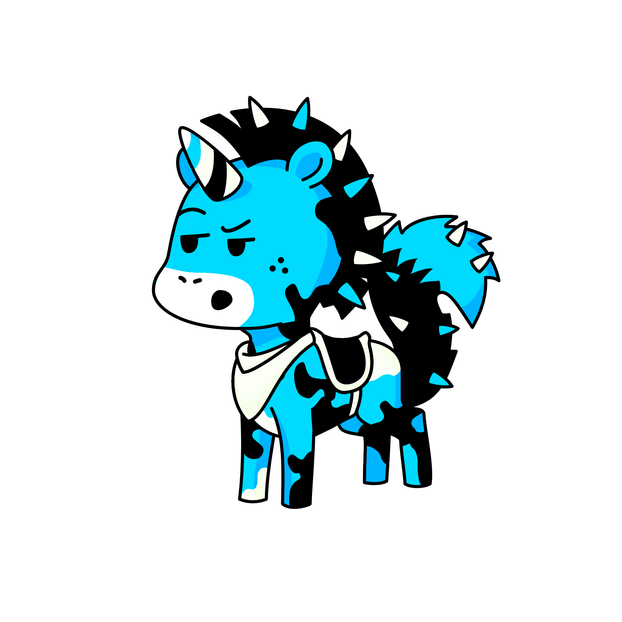 Punk, the unicorn