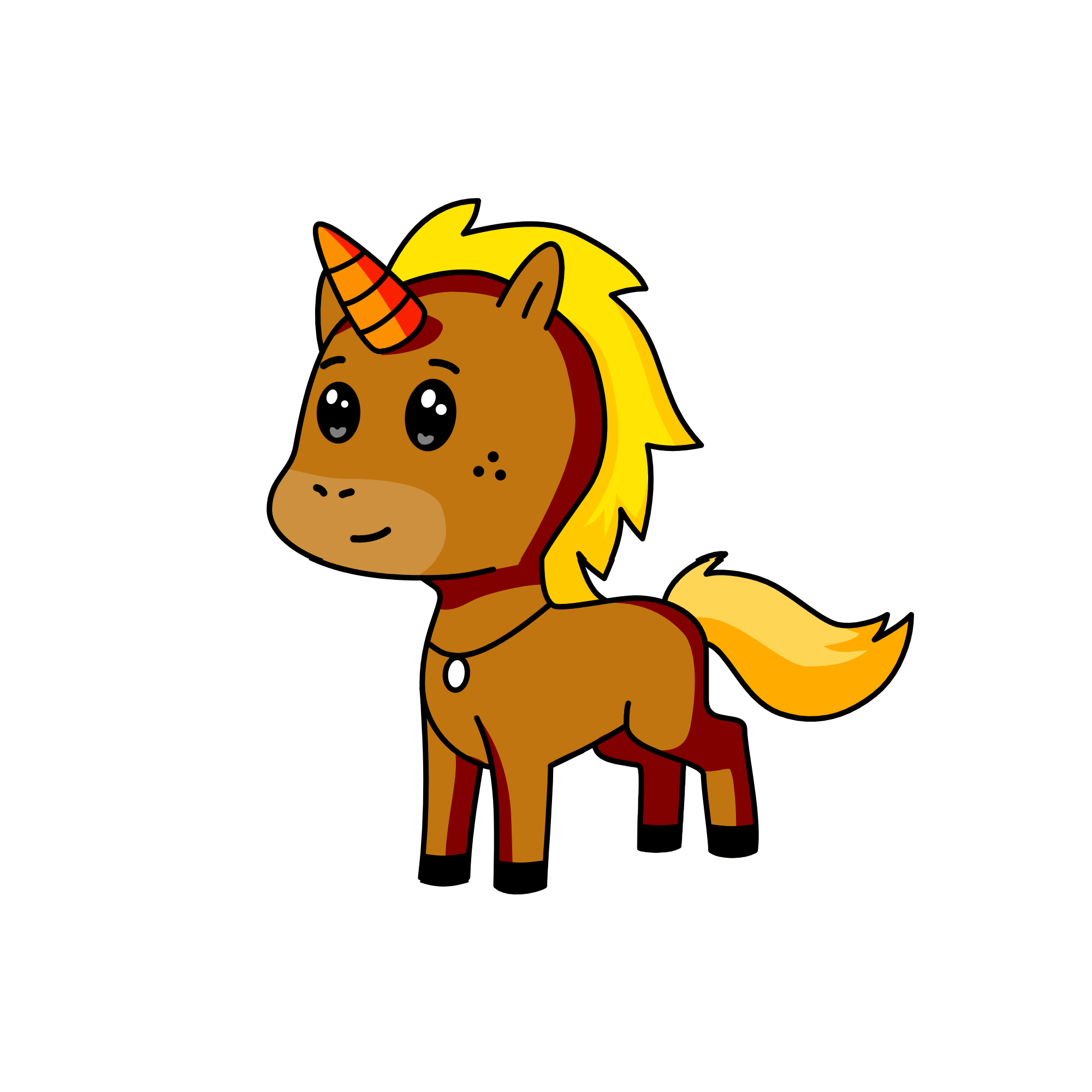 Chase, the unicorn