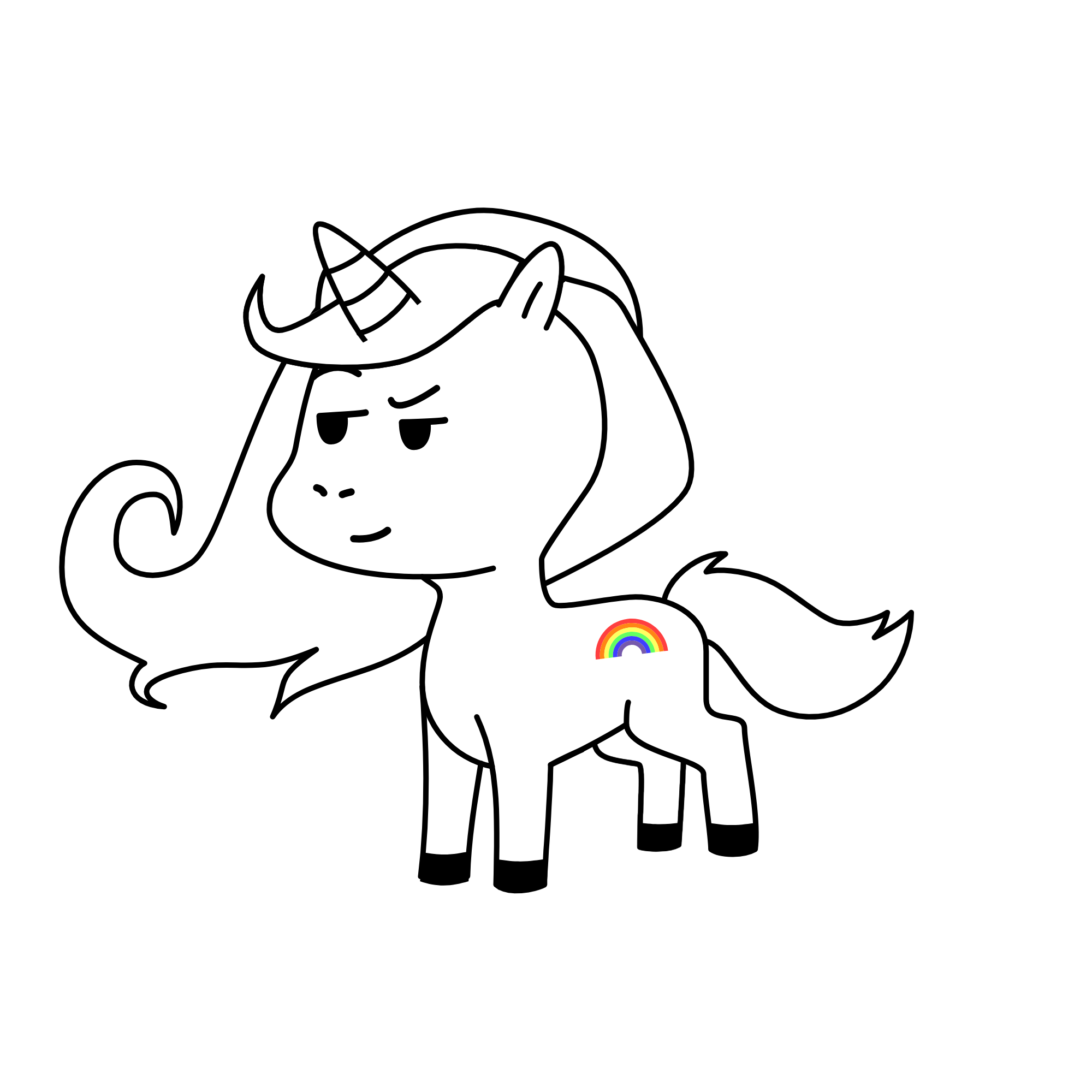 pizza, the unicorn