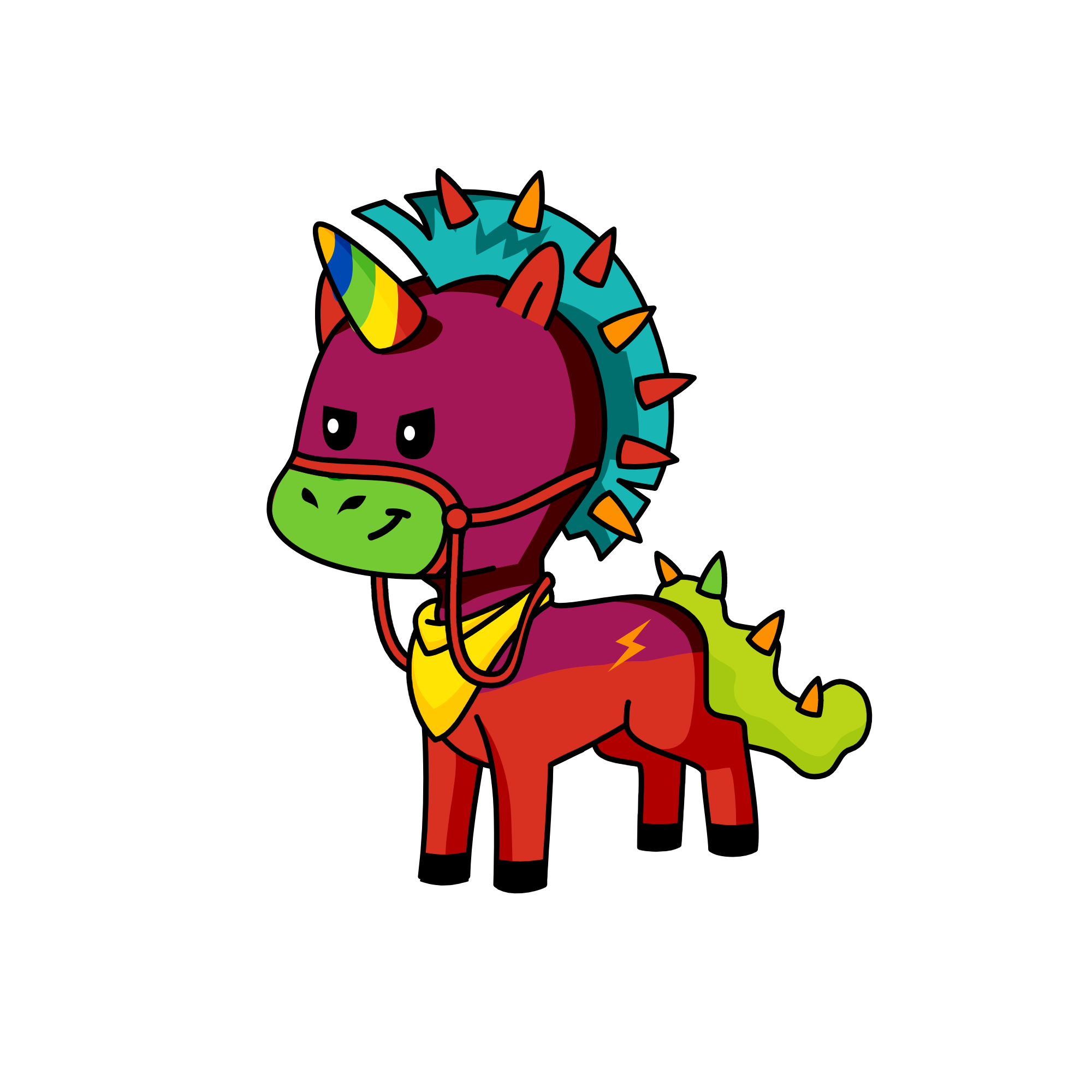 Flash, the unicorn