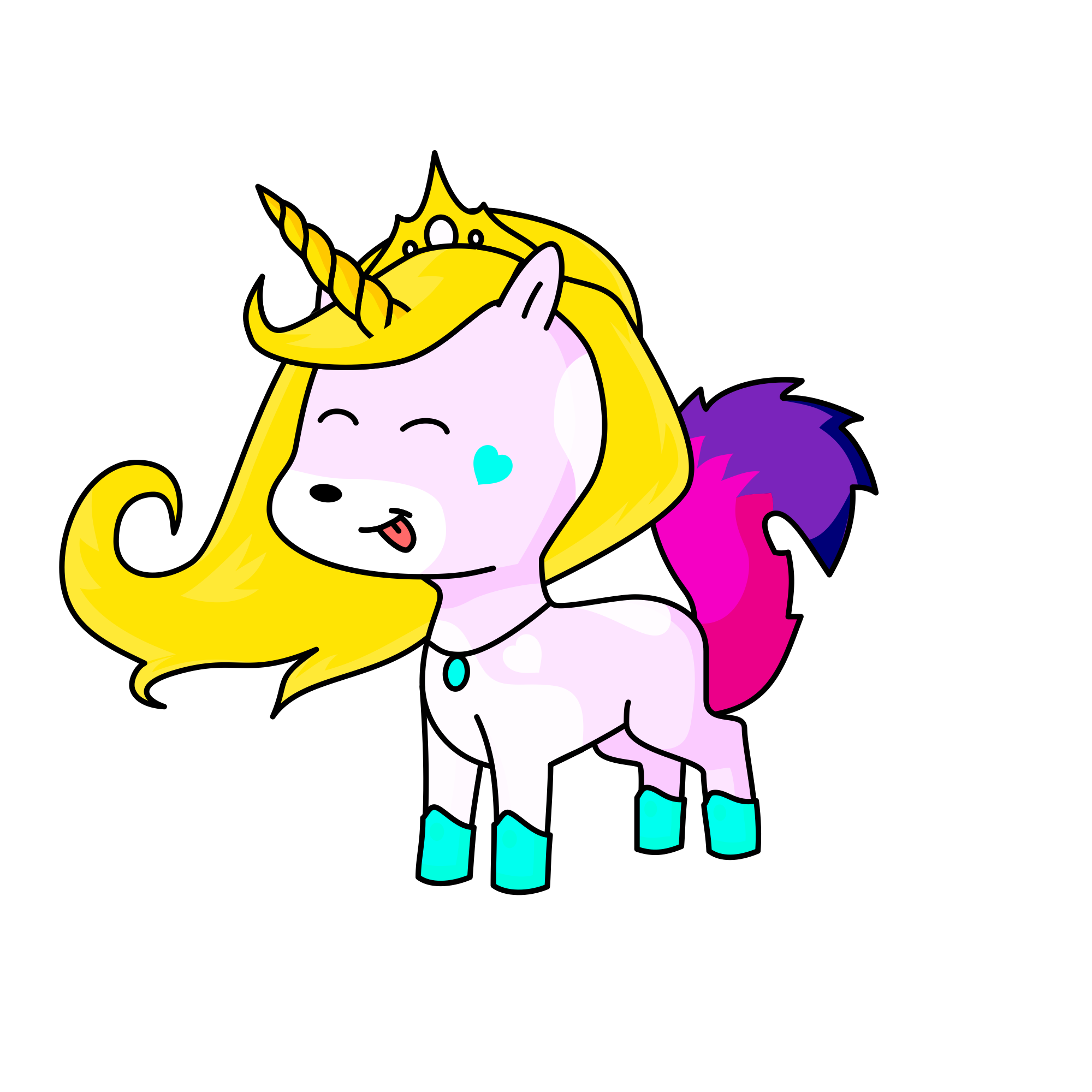 Mugdha, the unicorn
