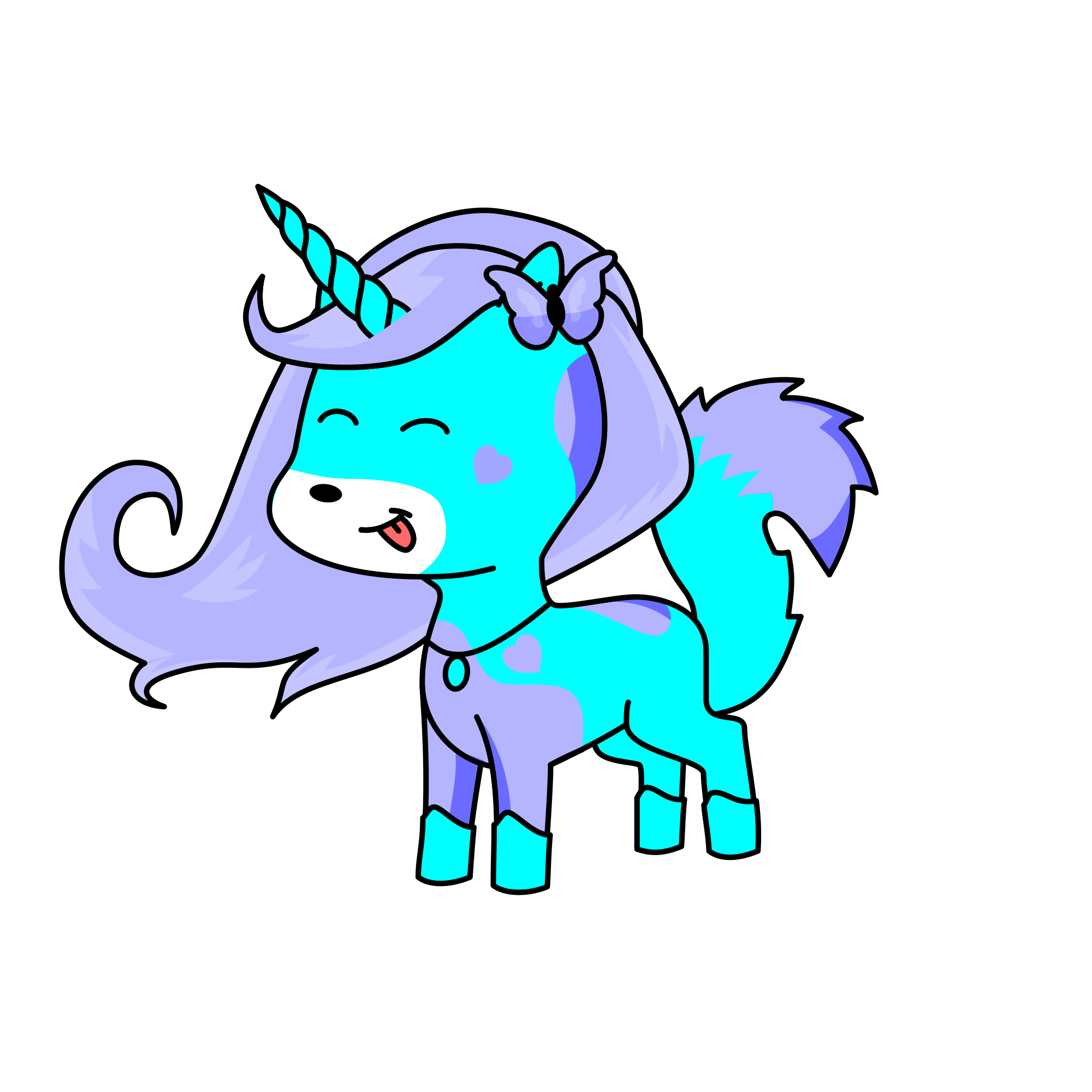 snow, the unicorn