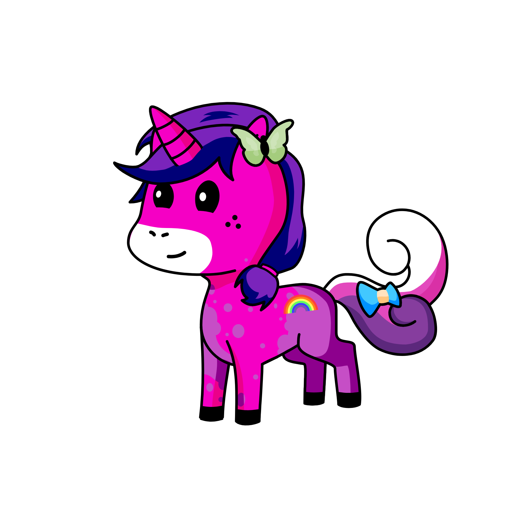 pixie crust, the unicorn