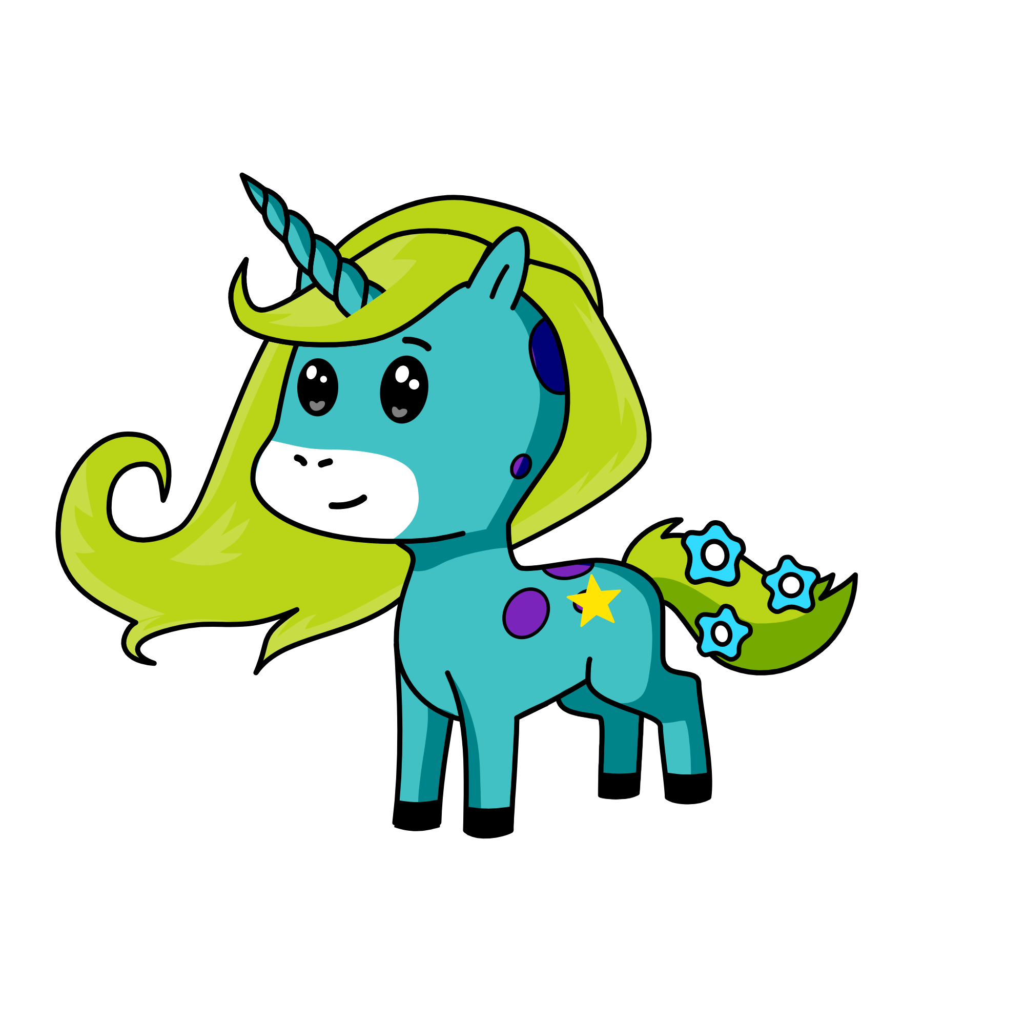 Seashell, the unicorn