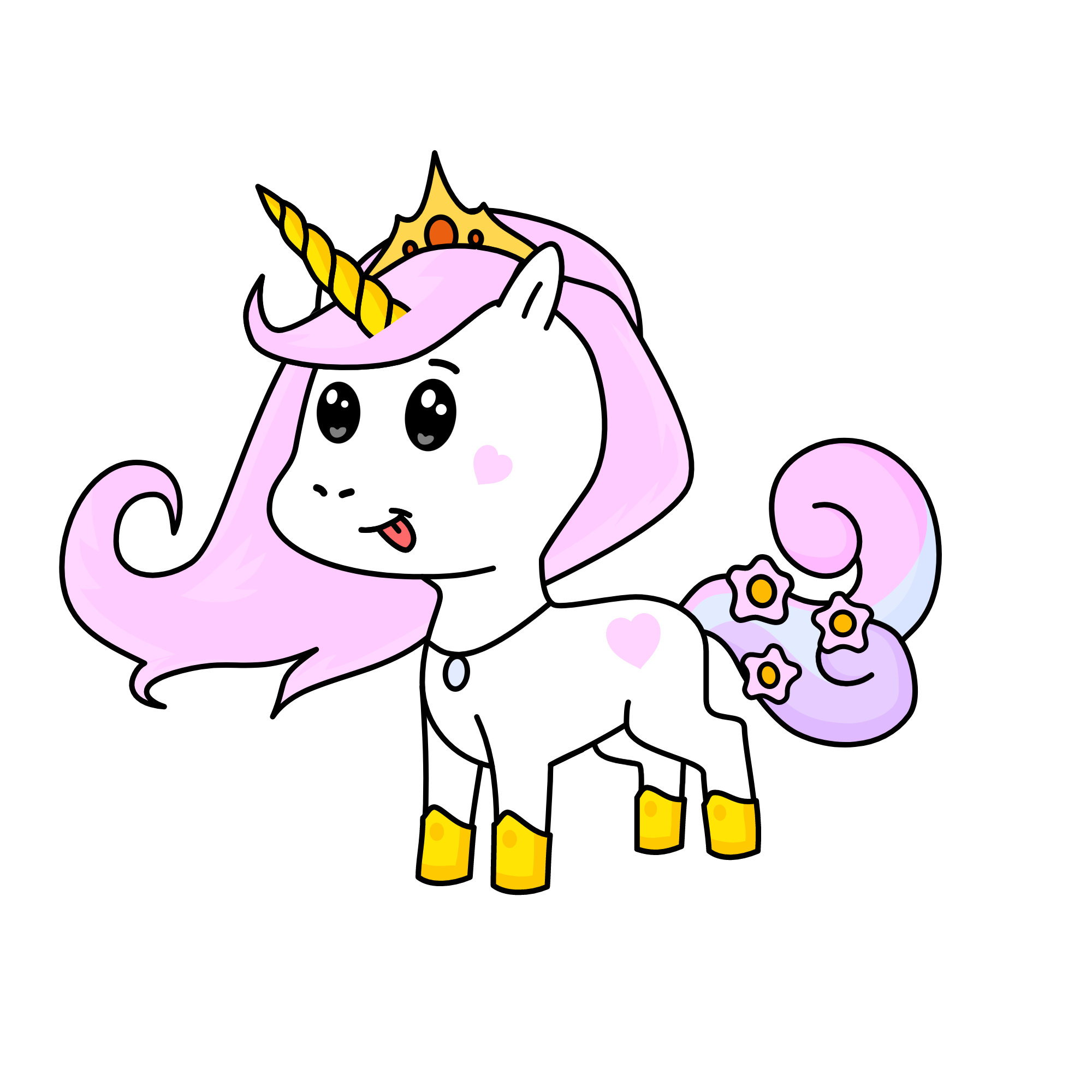 princess, the unicorn