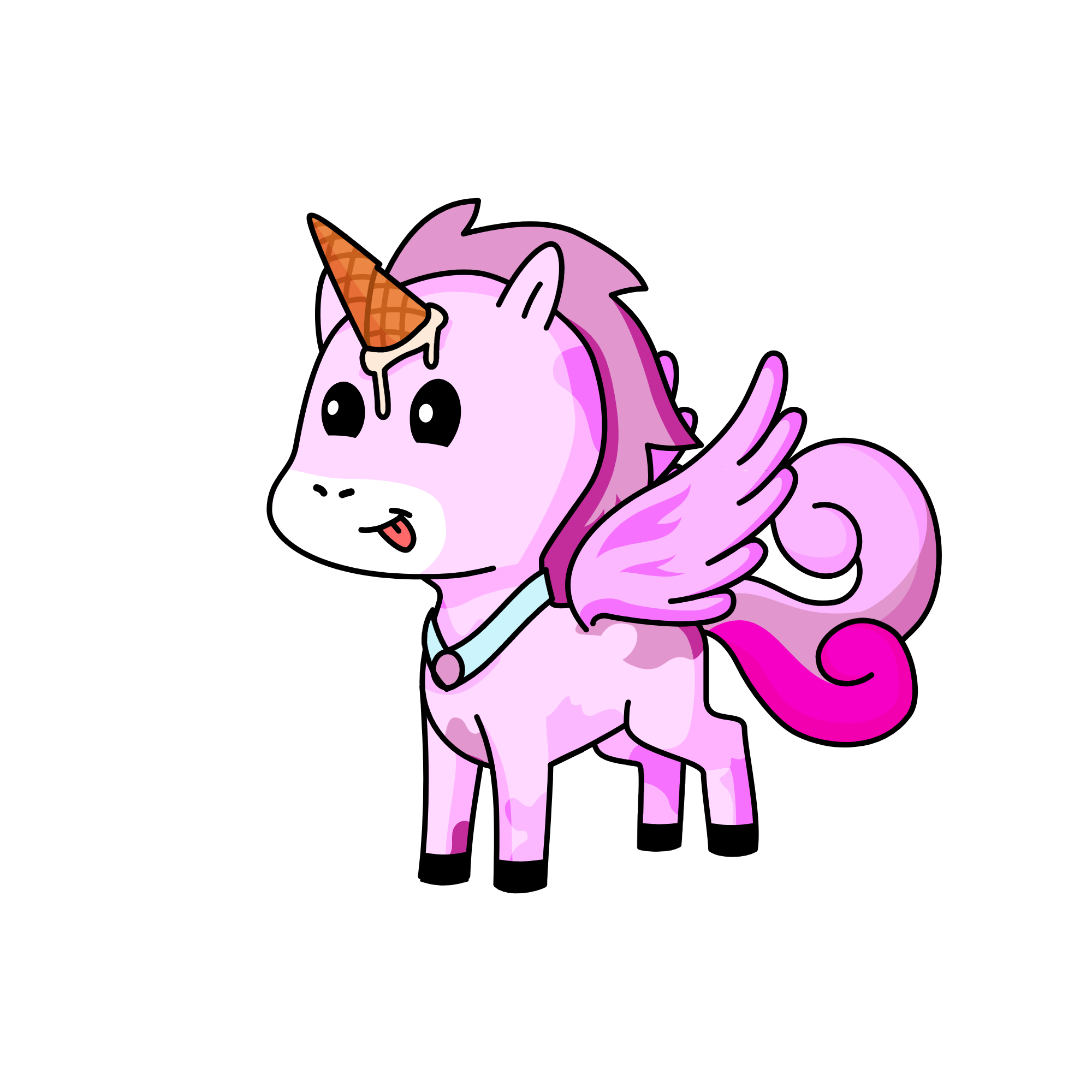 fat, the unicorn