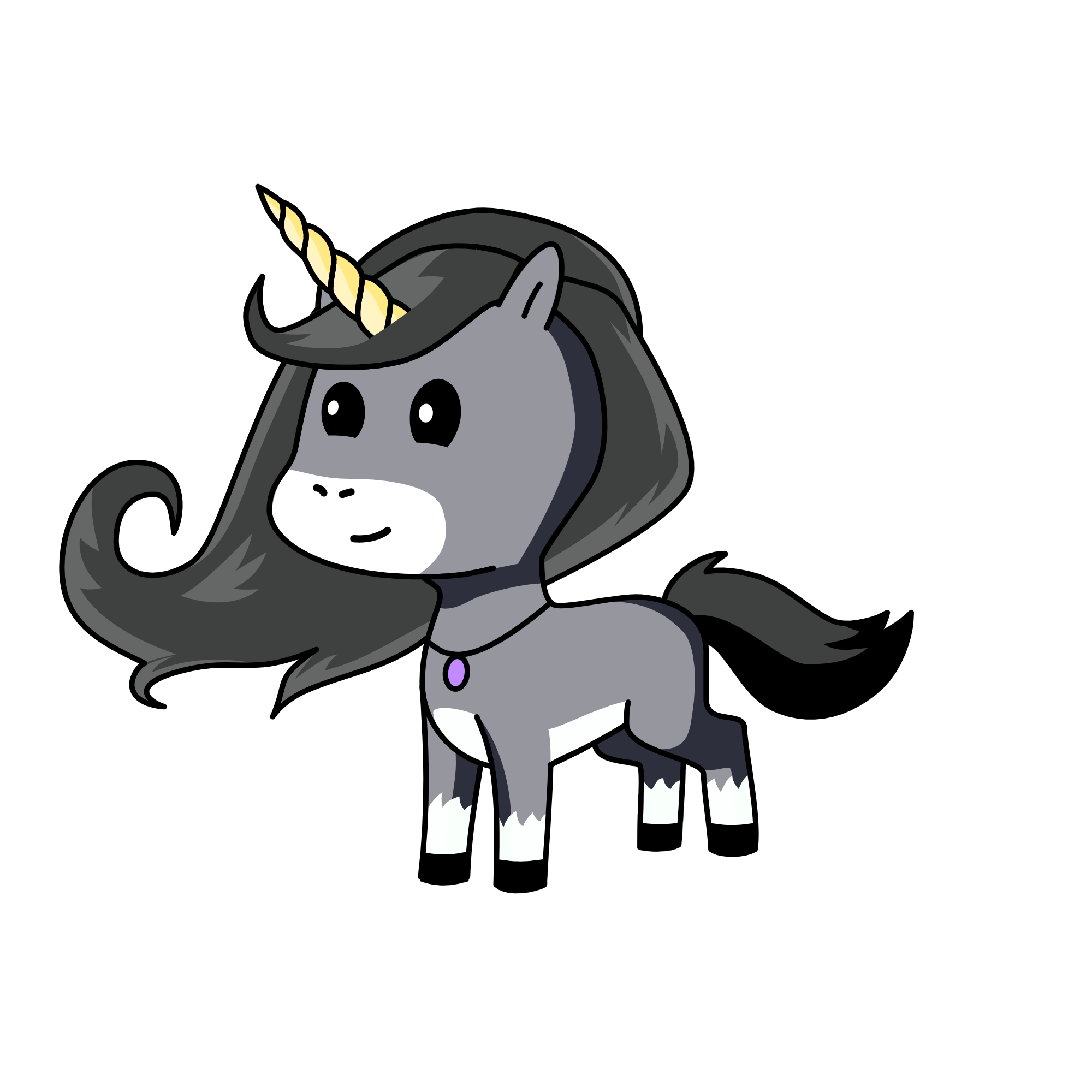never in one thousand years, the unicorn