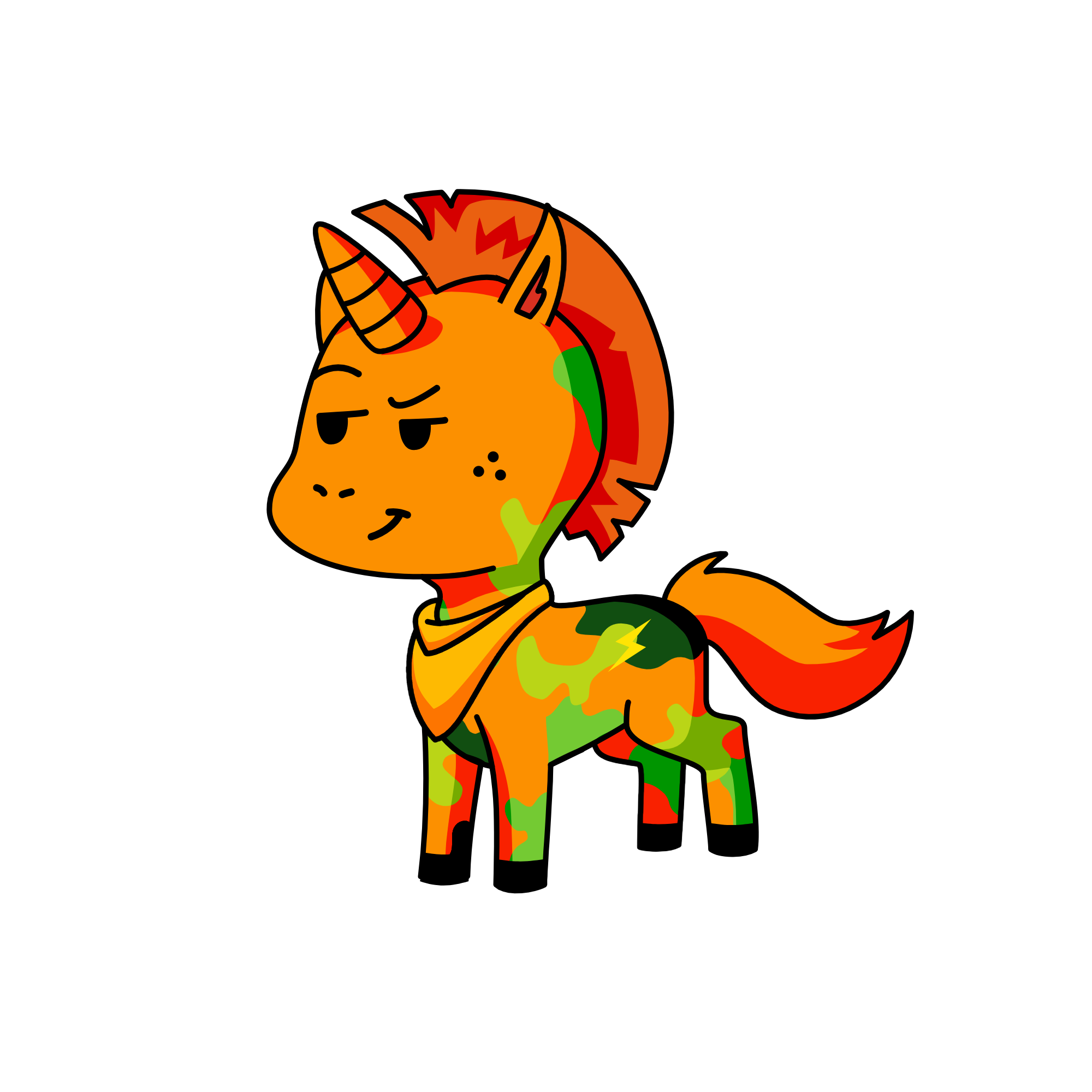 Warior, the unicorn