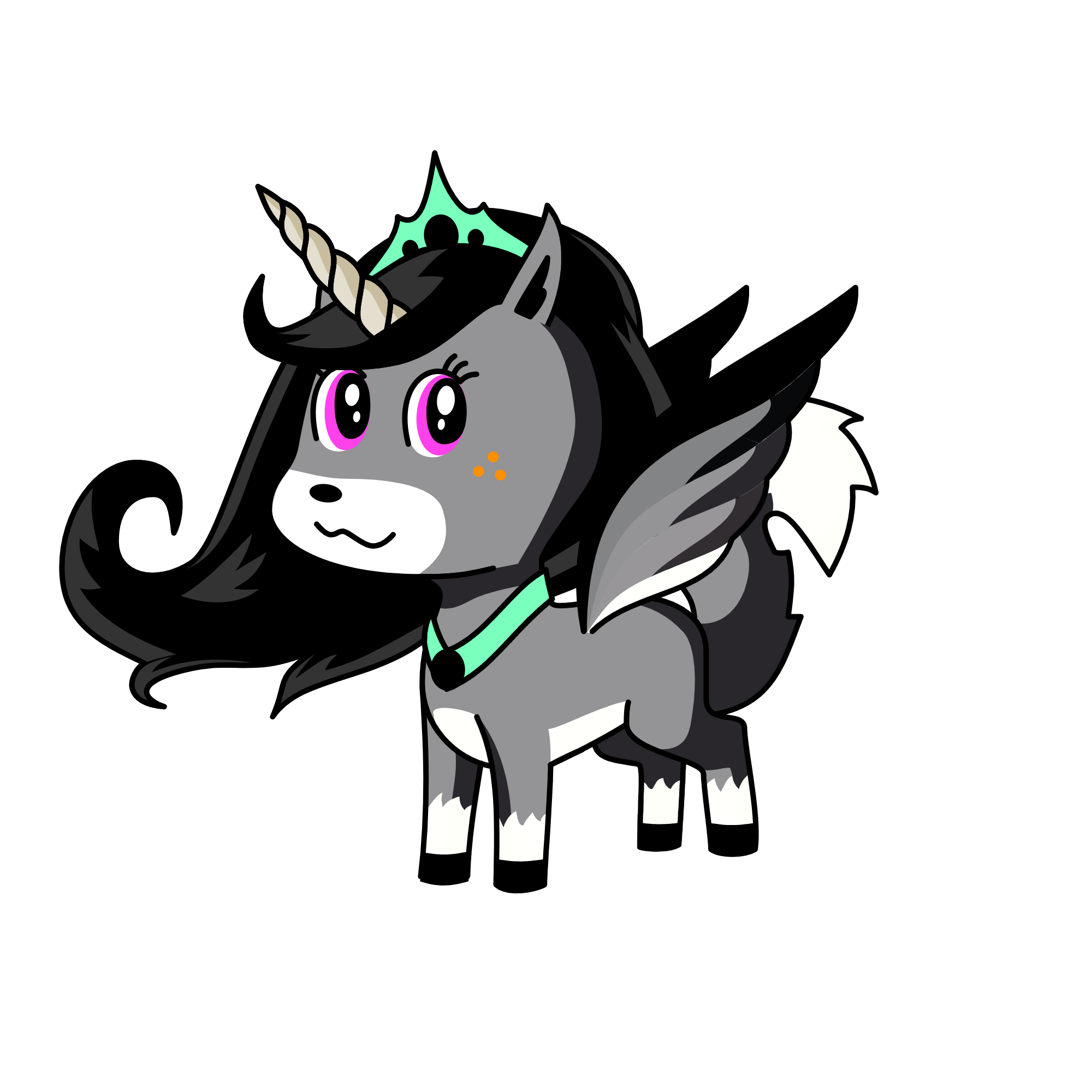 Night Wolf, the unicorn