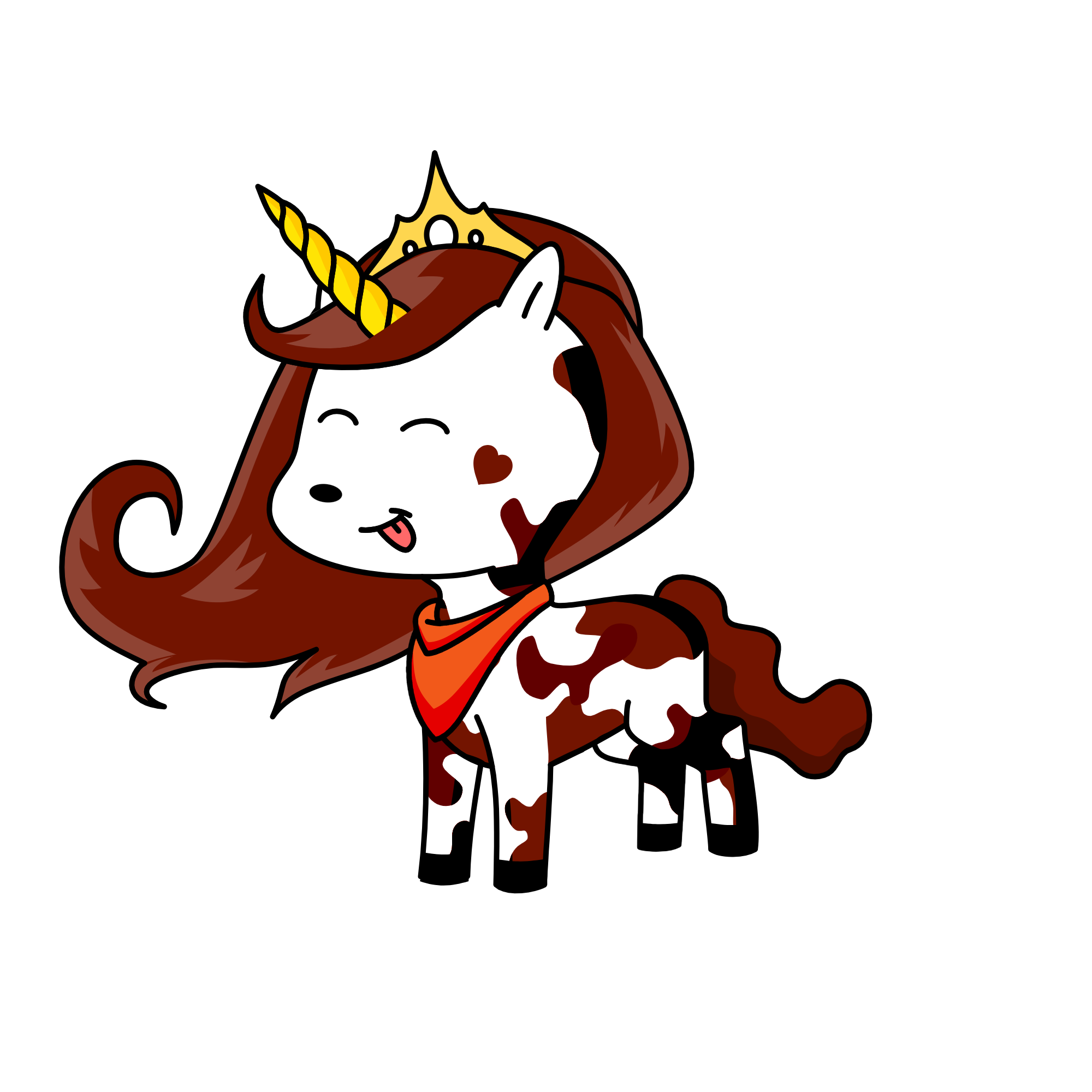 Chocolate, the unicorn