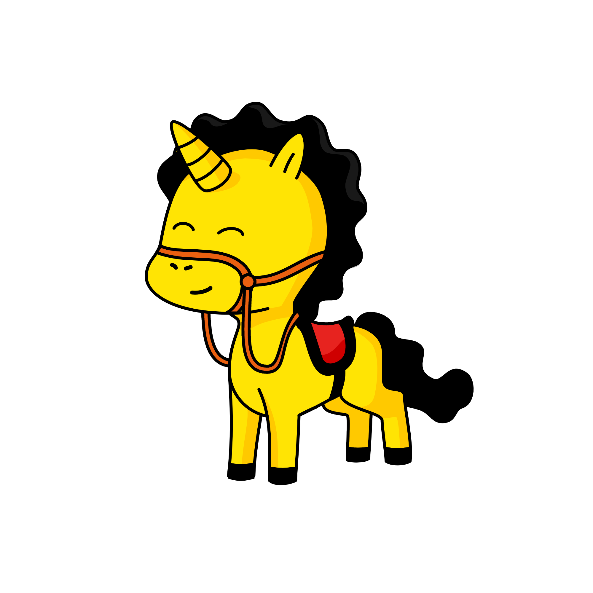 Happycorn, the unicorn