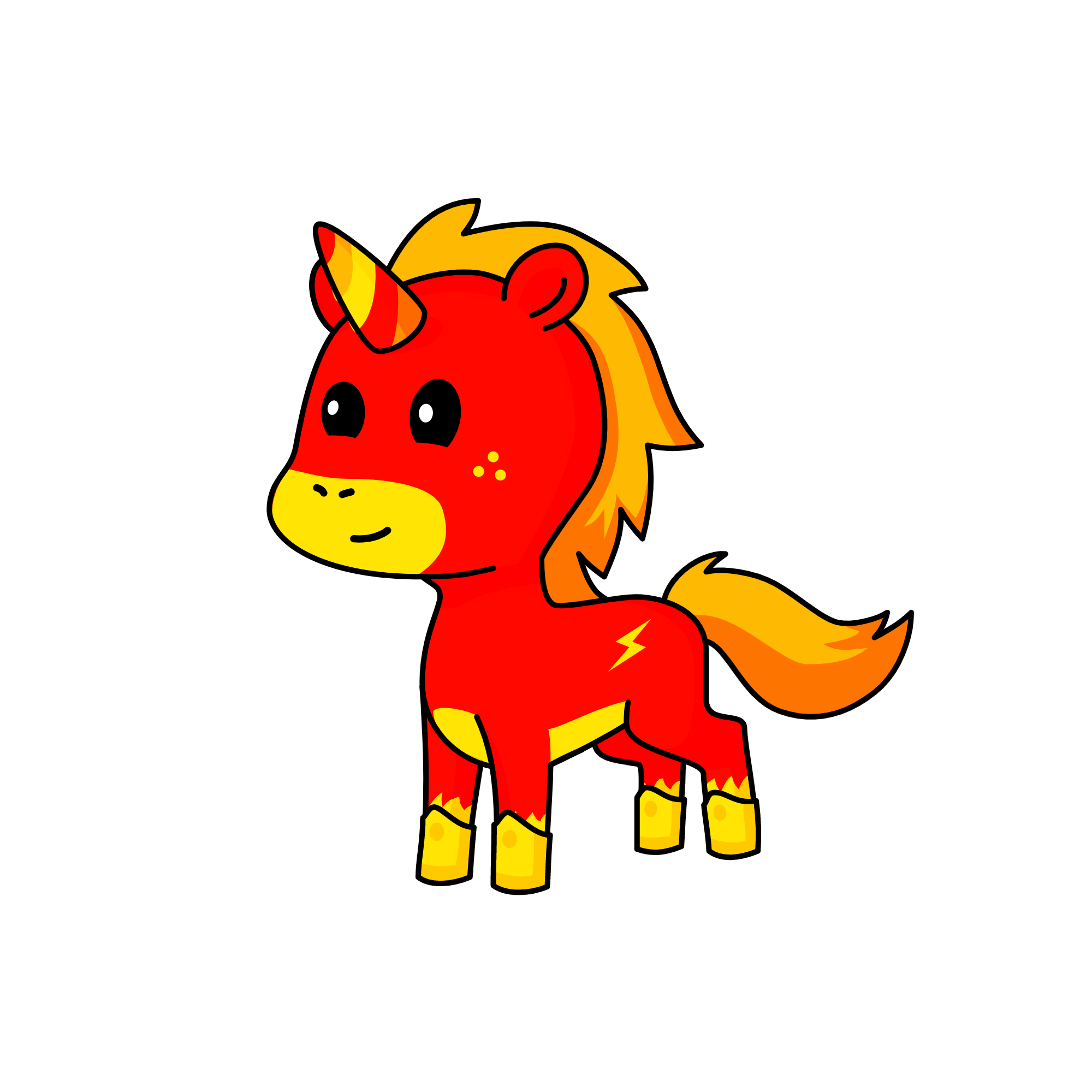 Firecorn, the unicorn