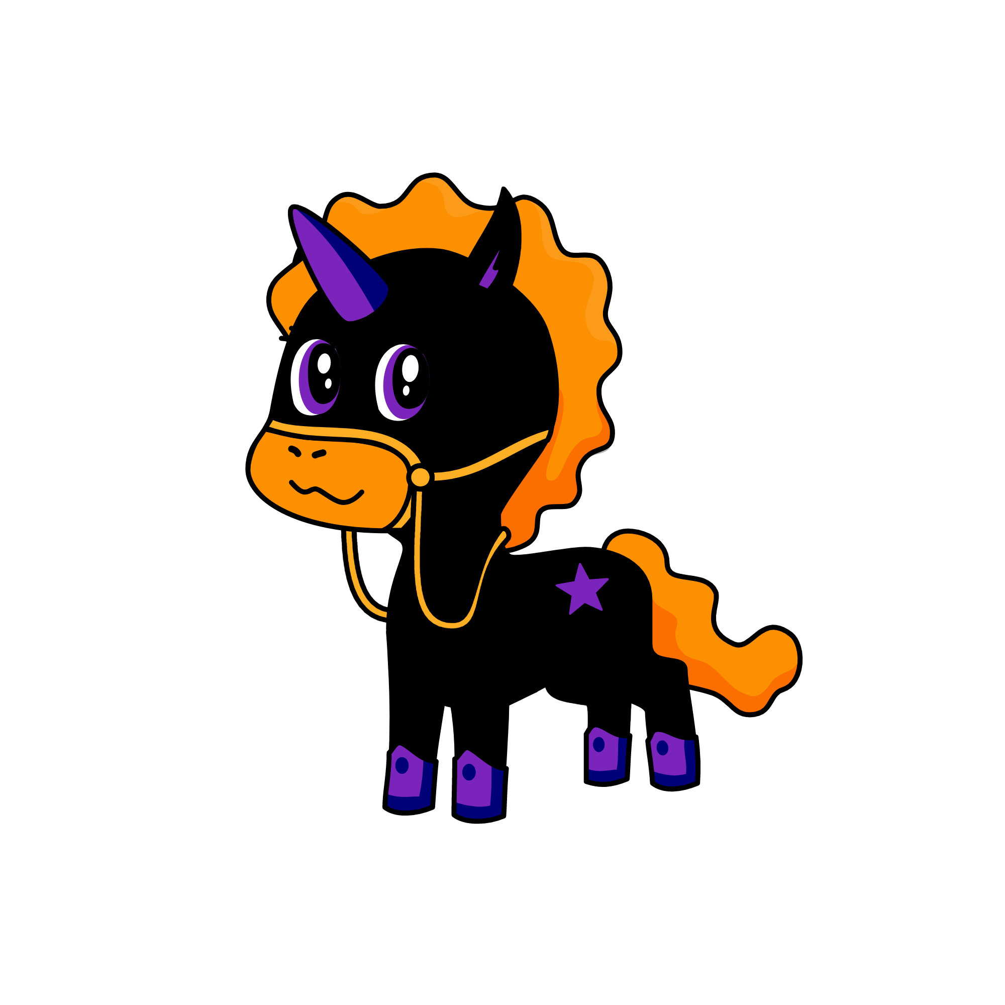 Hallowcorn, the unicorn