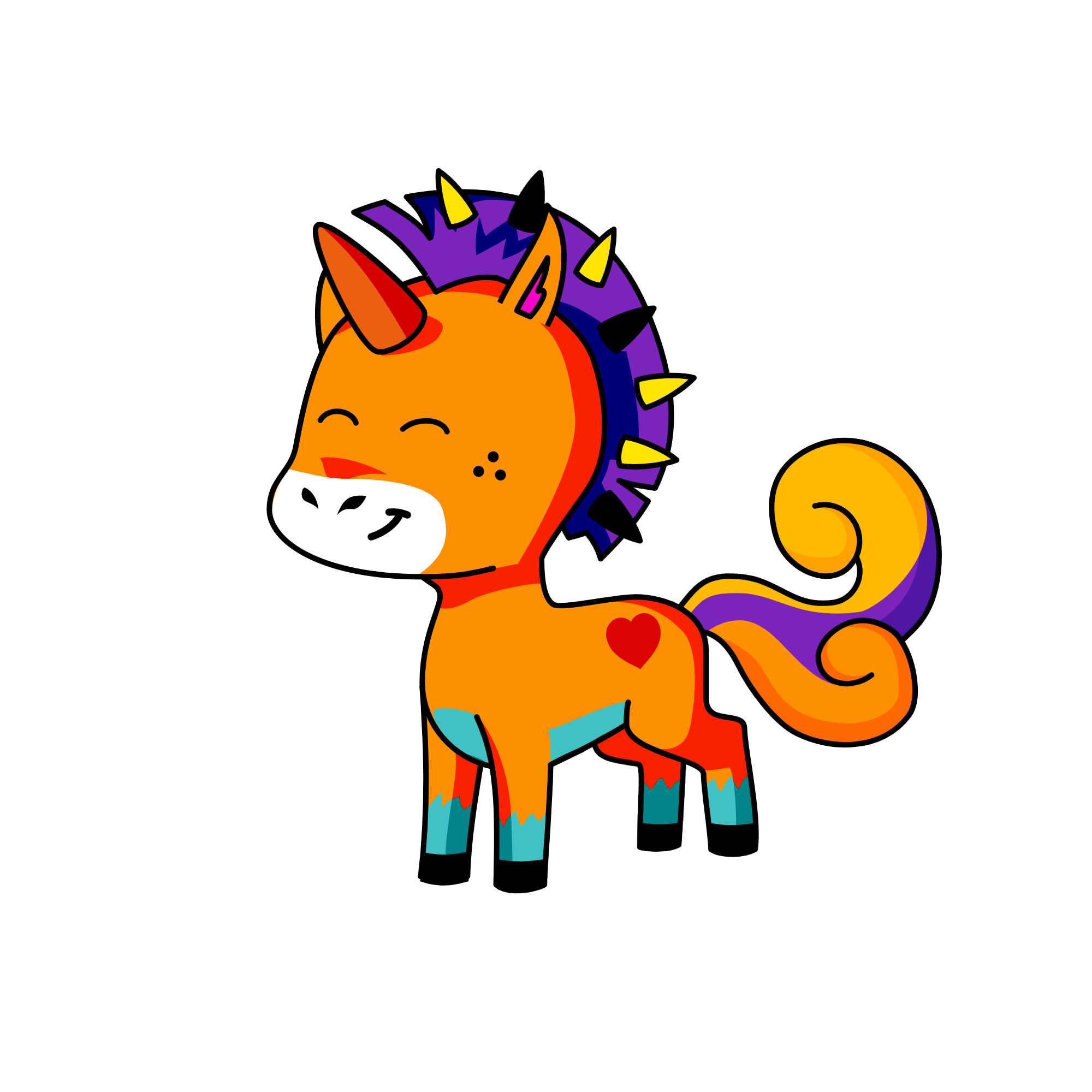 NO NAME, the unicorn