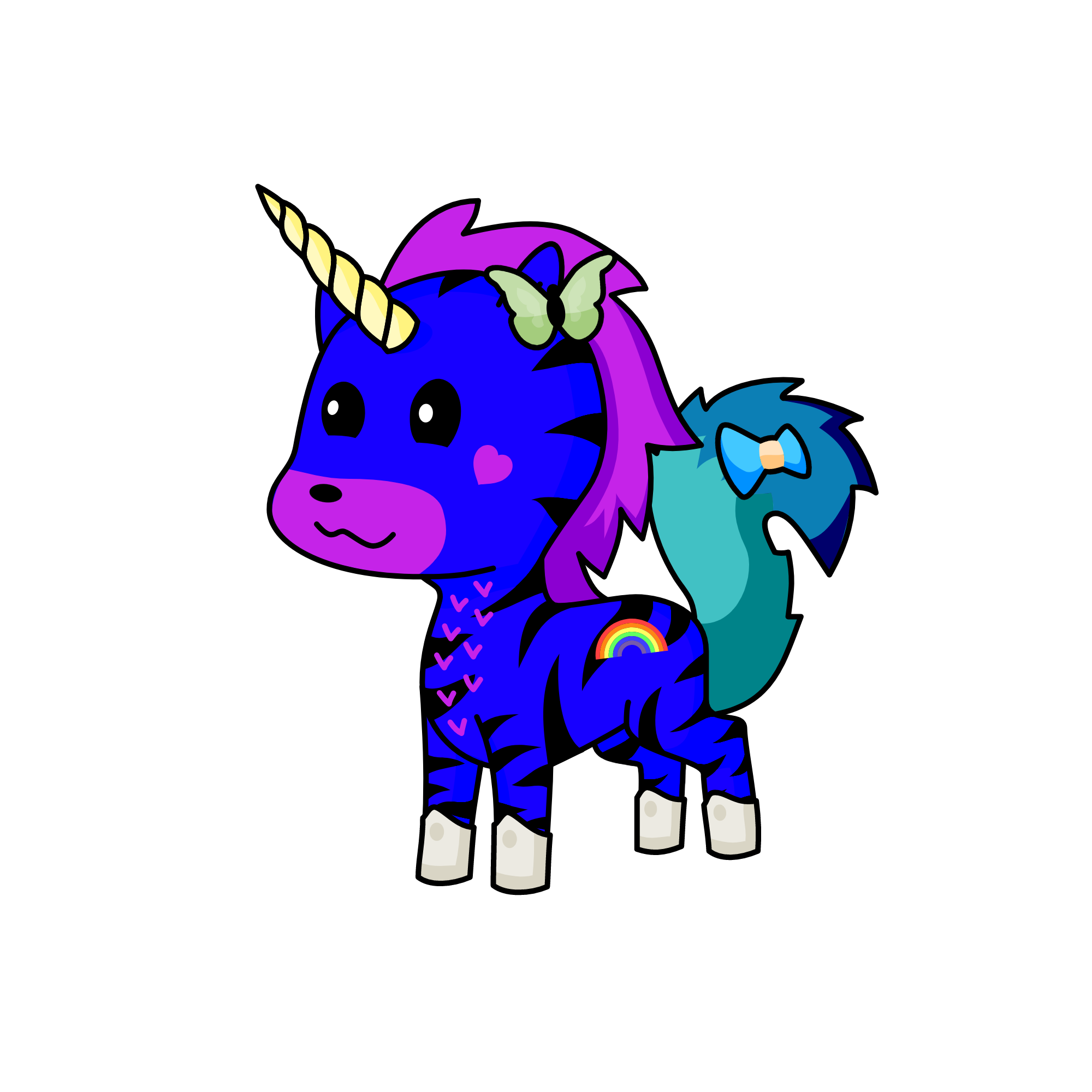 Claire, the unicorn