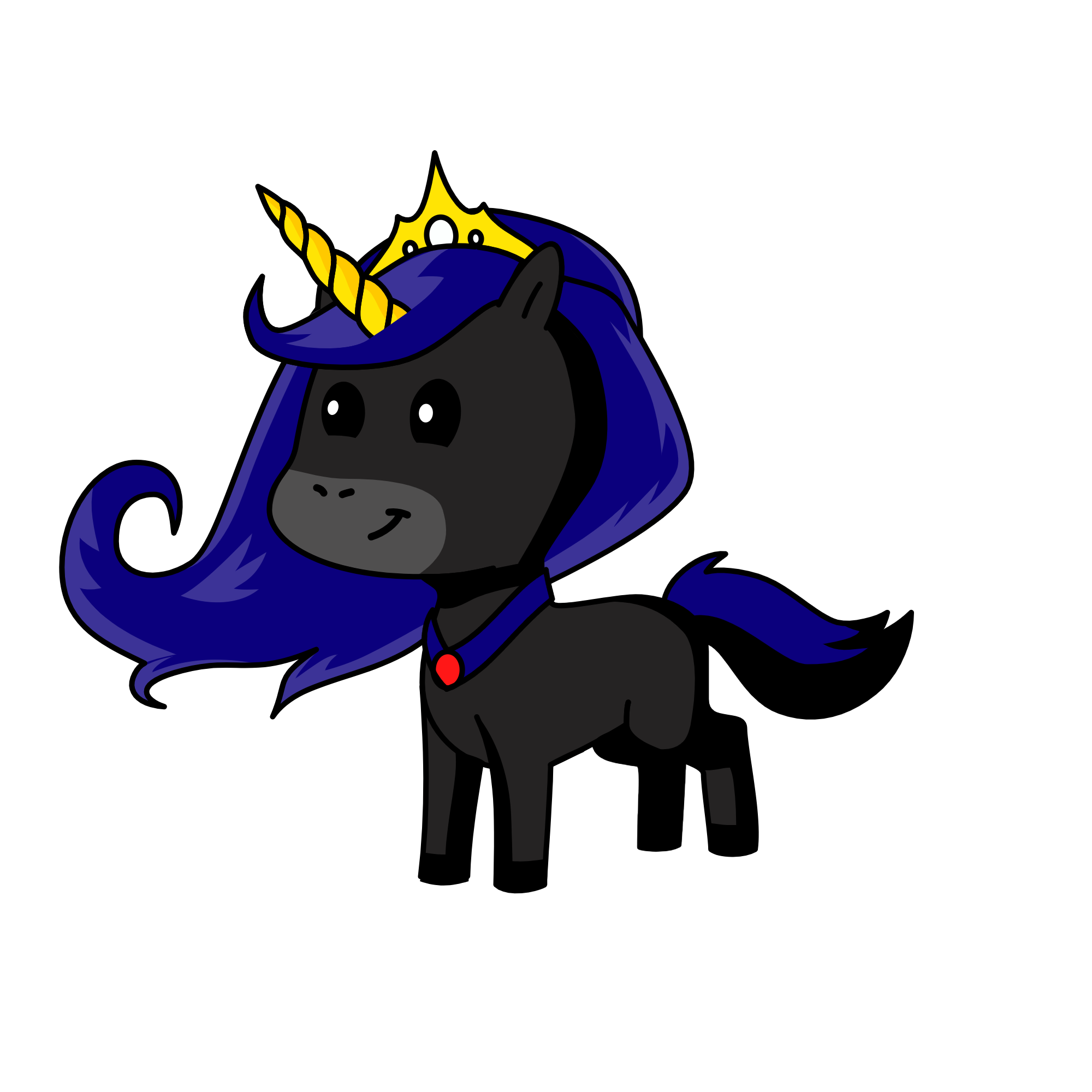 Luna, the unicorn