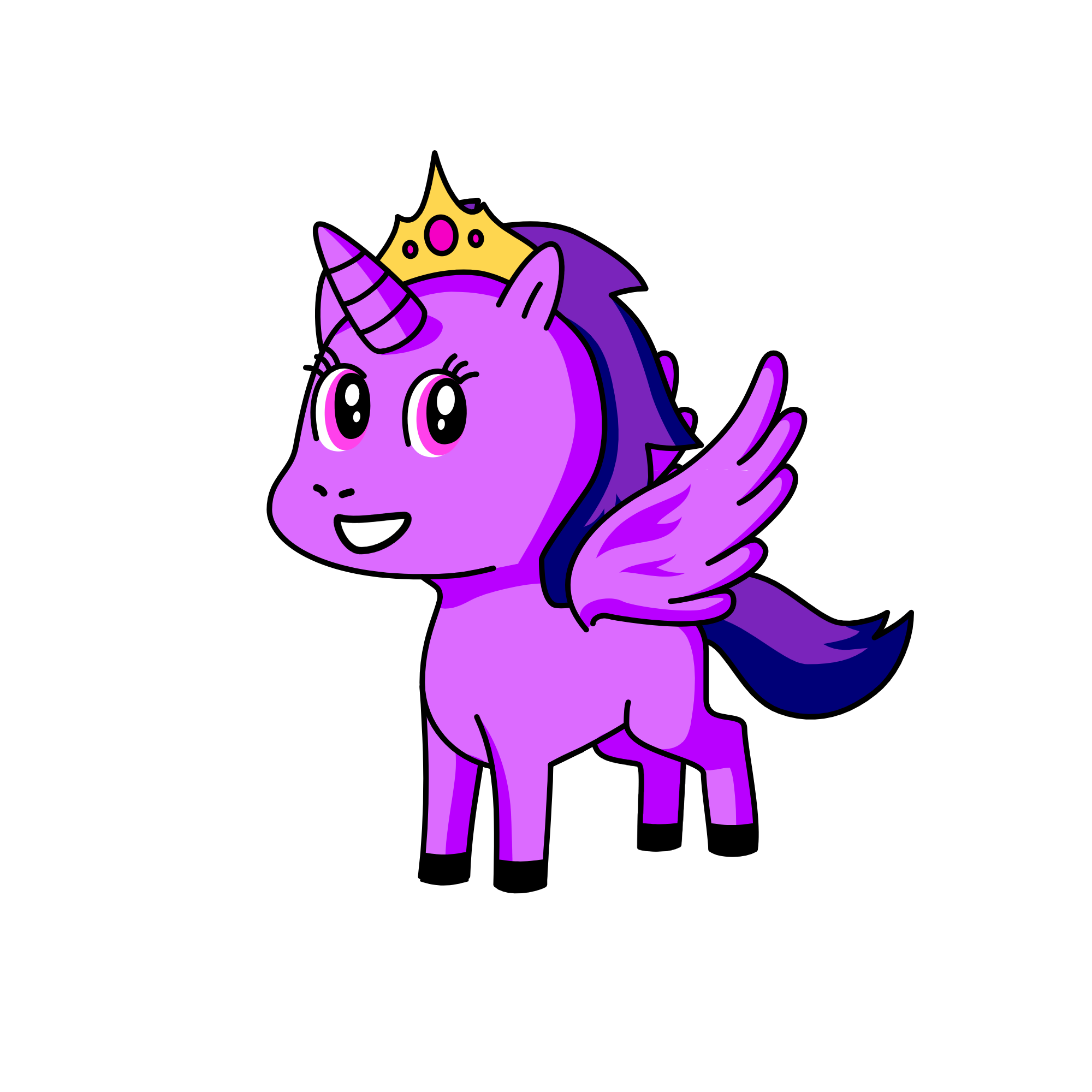Princess Twilight Sparkle, the unicorn