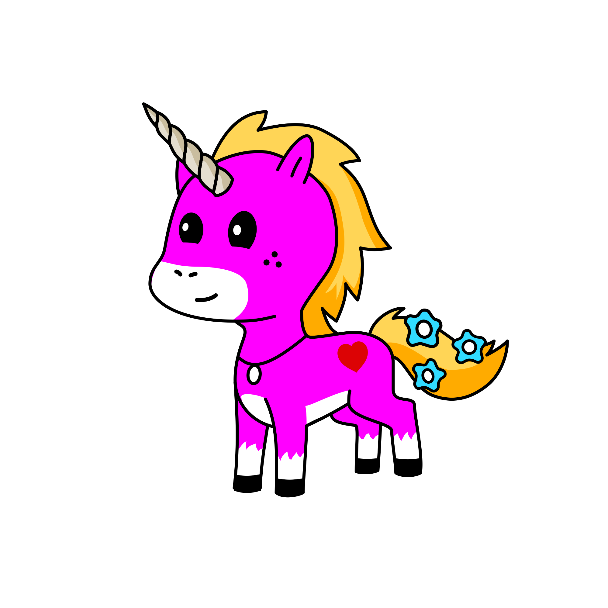 mia, the unicorn