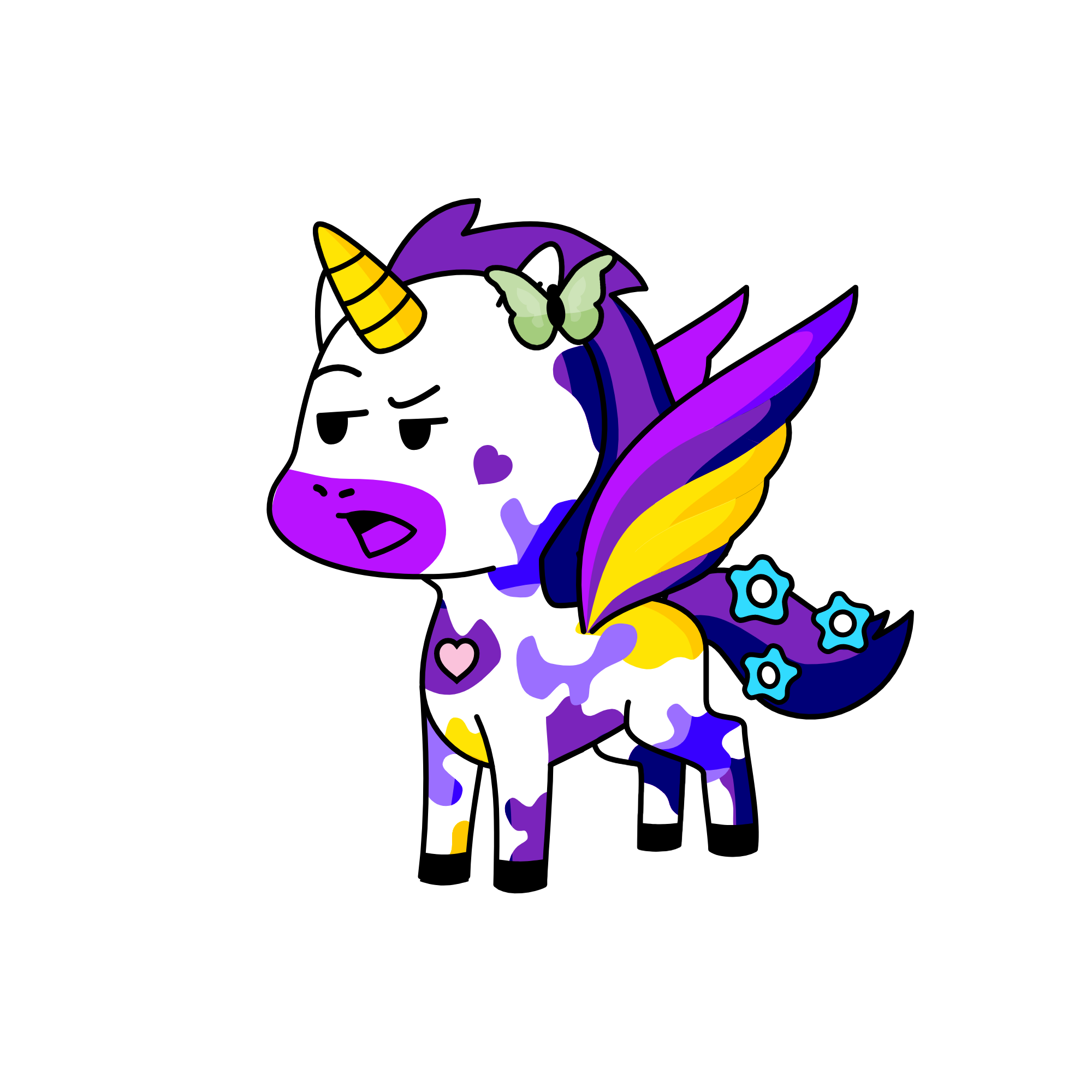 y u h, the unicorn