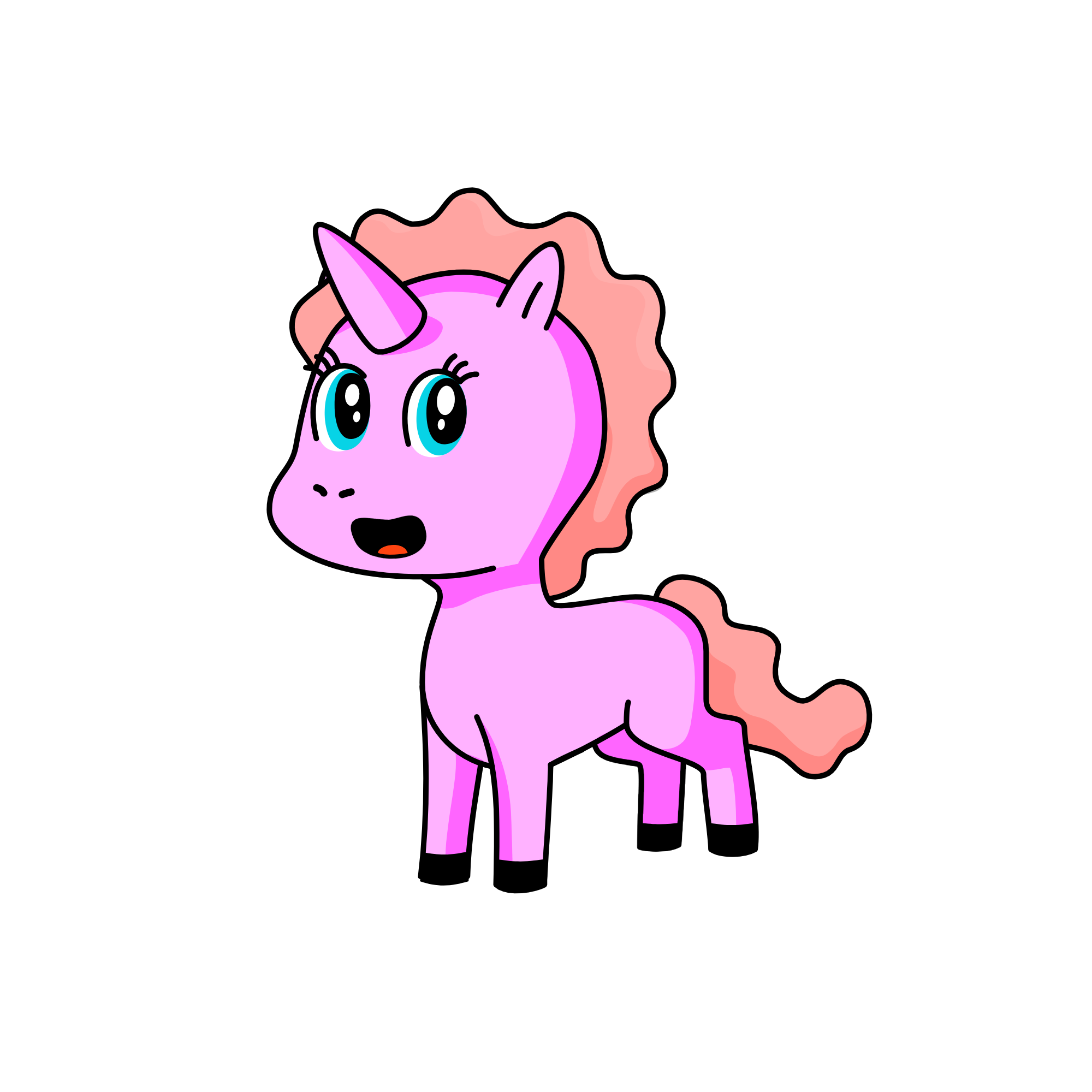Pinkie Pie, the unicorn