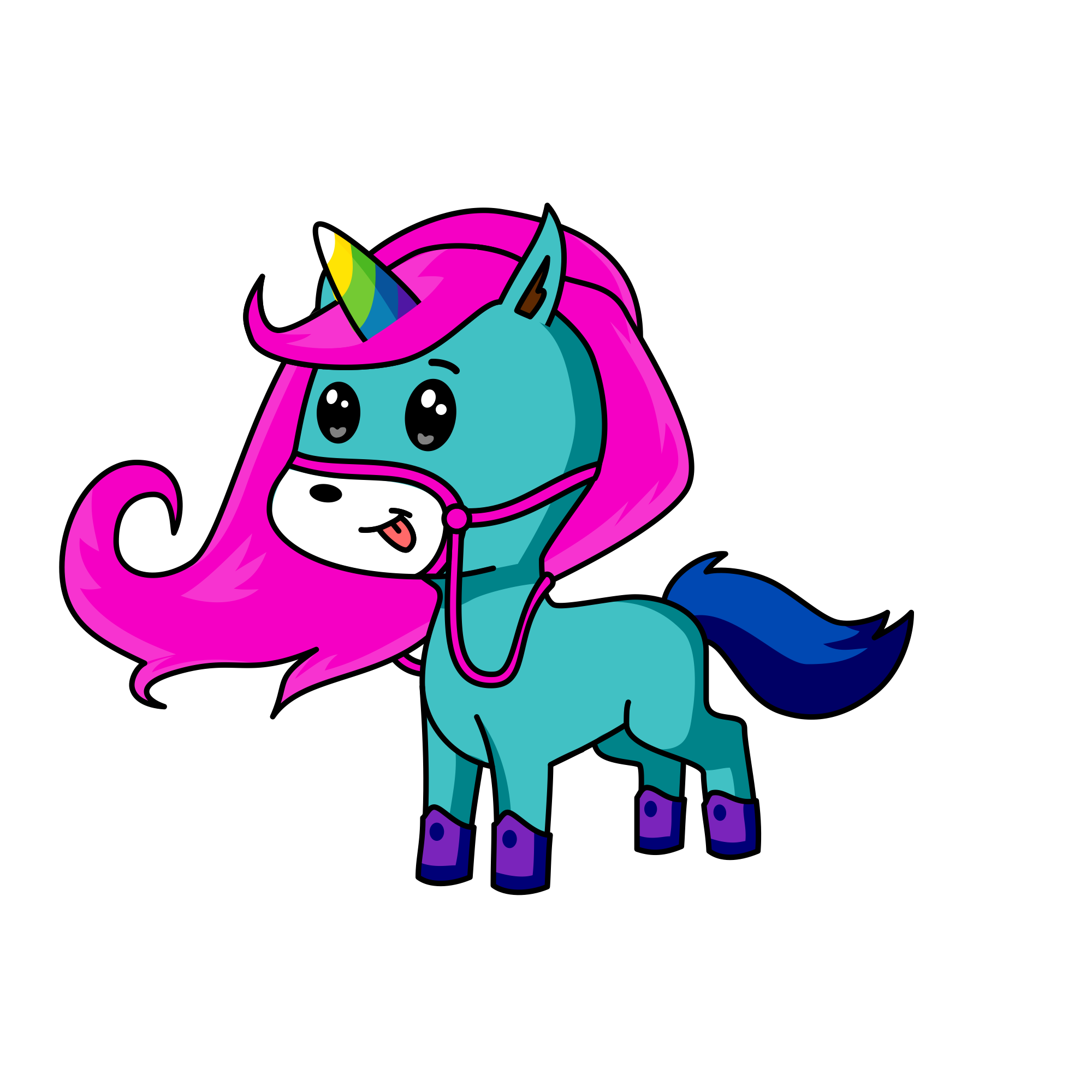 squishmallow, the unicorn