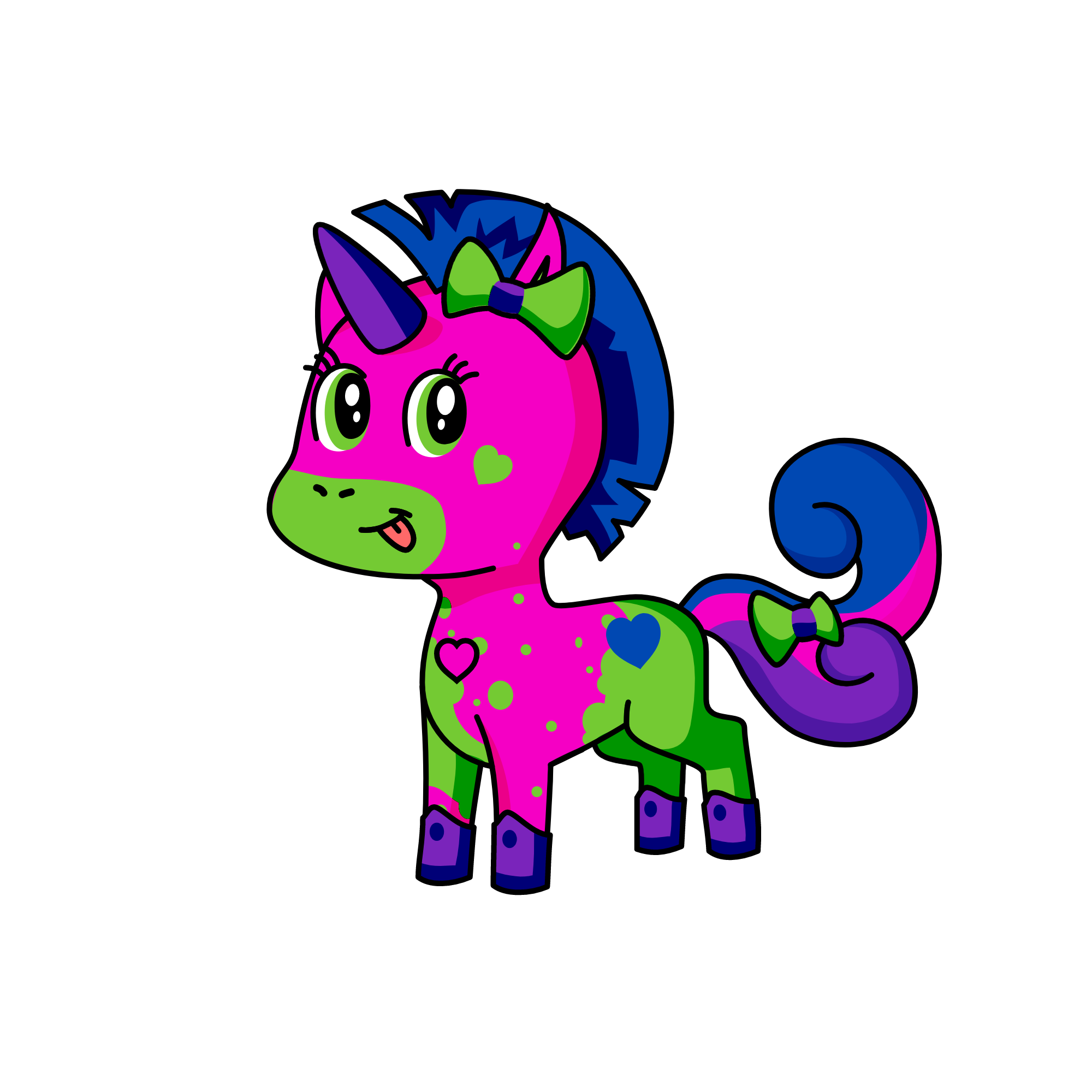 My CUTSY WOOTSY BABY UNICORN THAT I CAN LOVE IT FOREVER! :DDDDDD, the unicorn