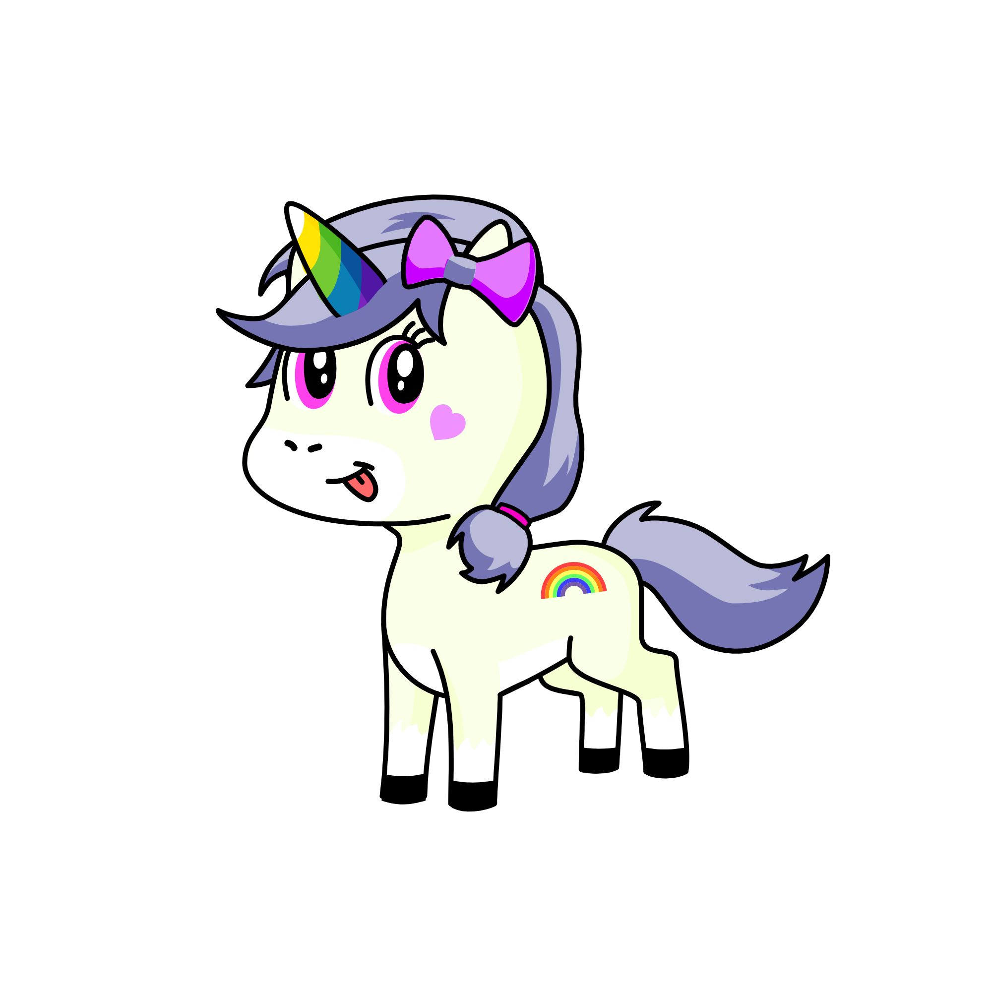Princess Diamond Hooves, the unicorn