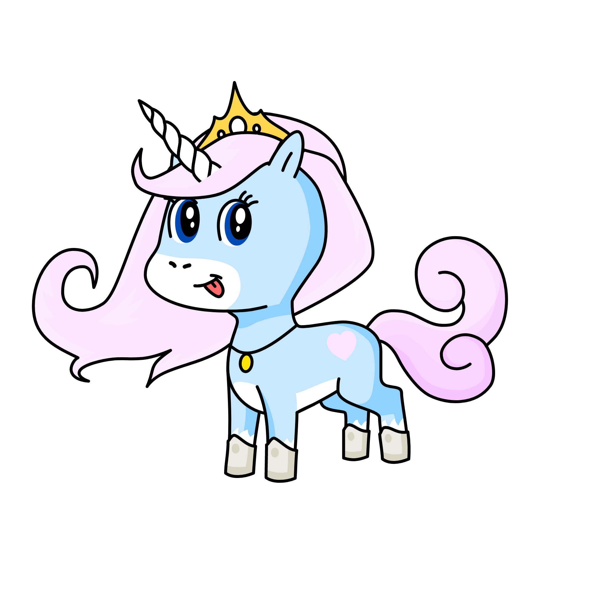 Kinder, the unicorn