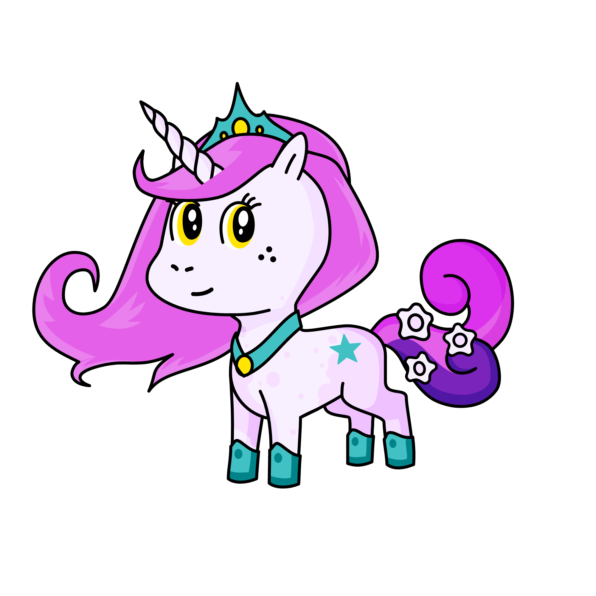 Princess Amore, the unicorn