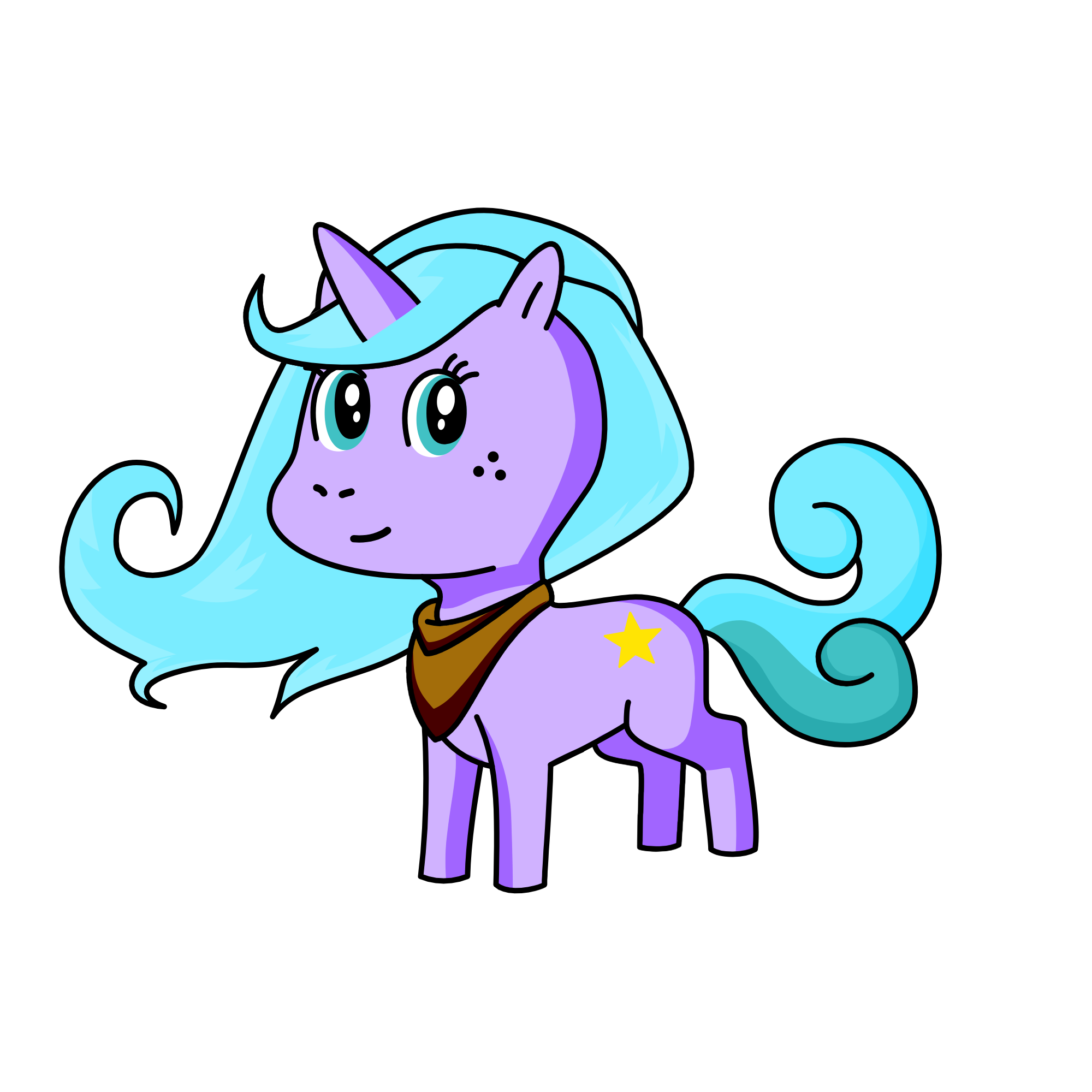 Radiant Hope, the unicorn