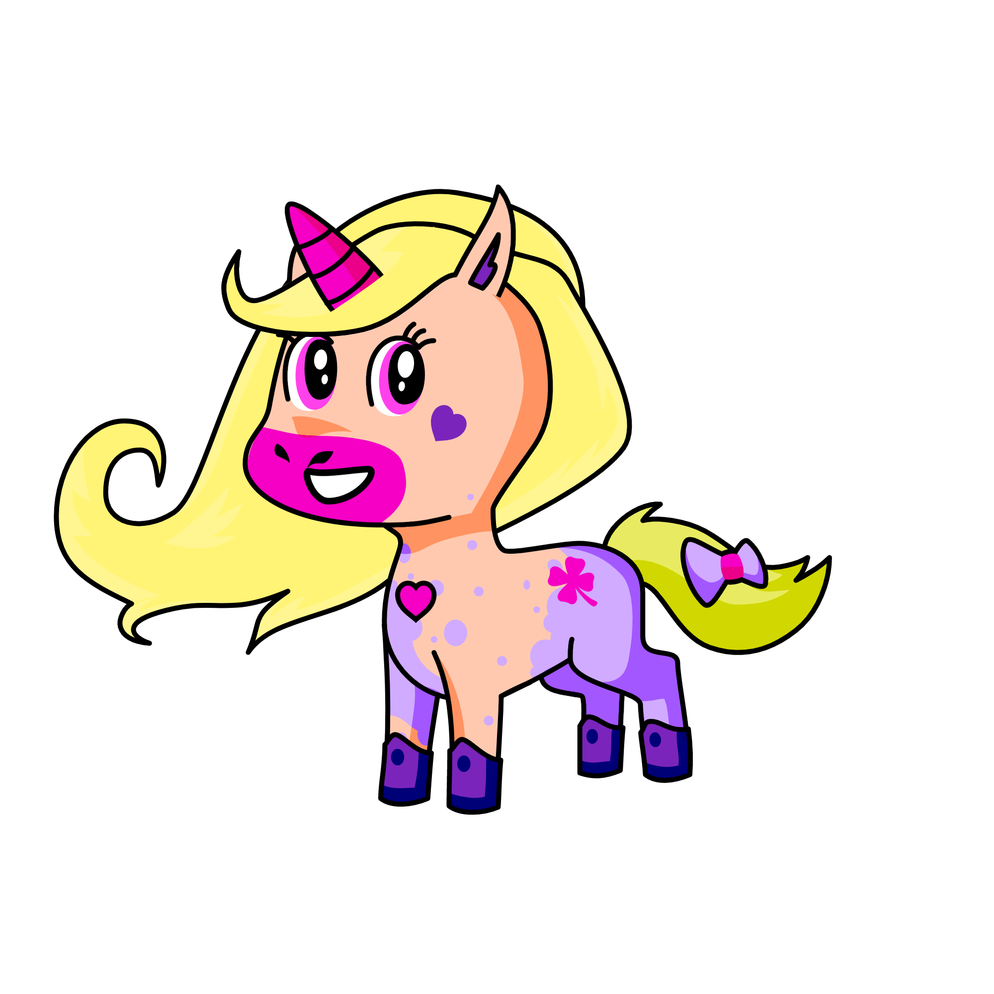 MERYFOXX, the unicorn