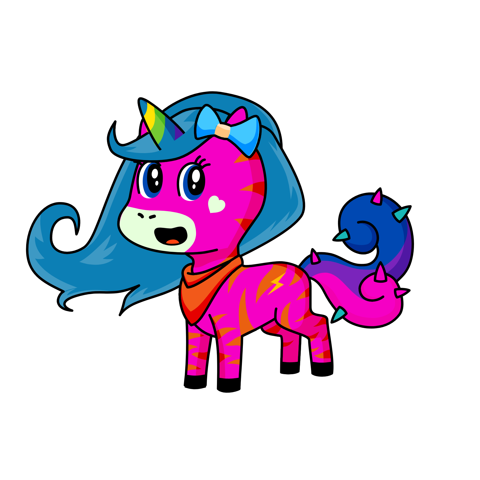 rainbow, the unicorn