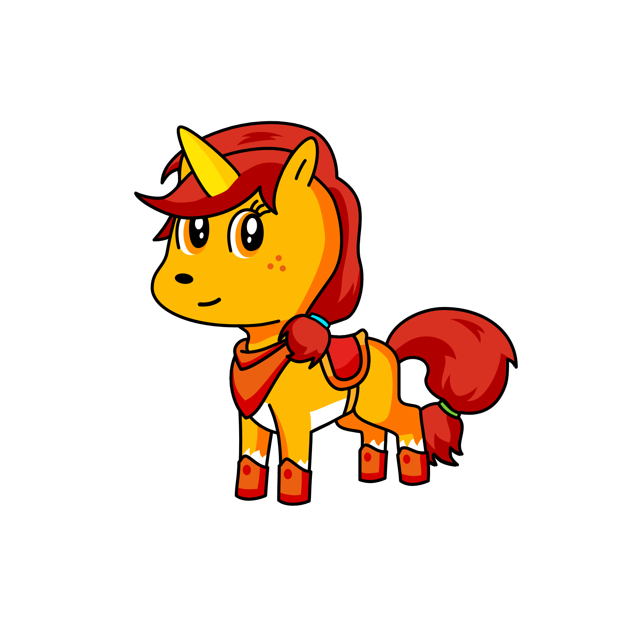 applejack, the unicorn