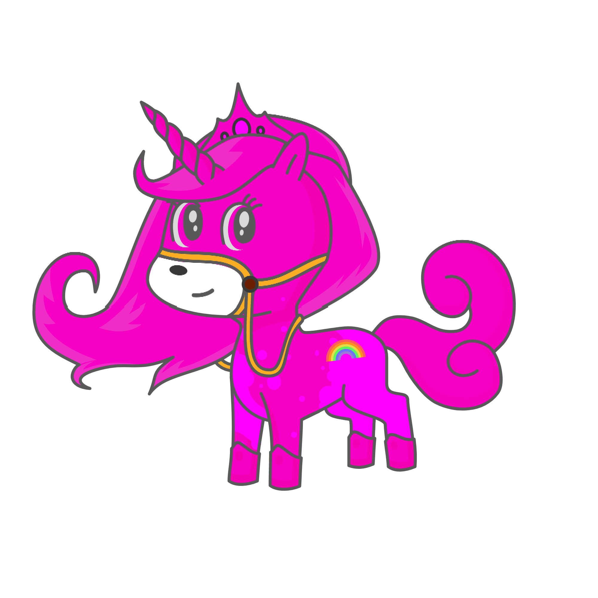 Every 4 yr olds dream unicorn, the unicorn