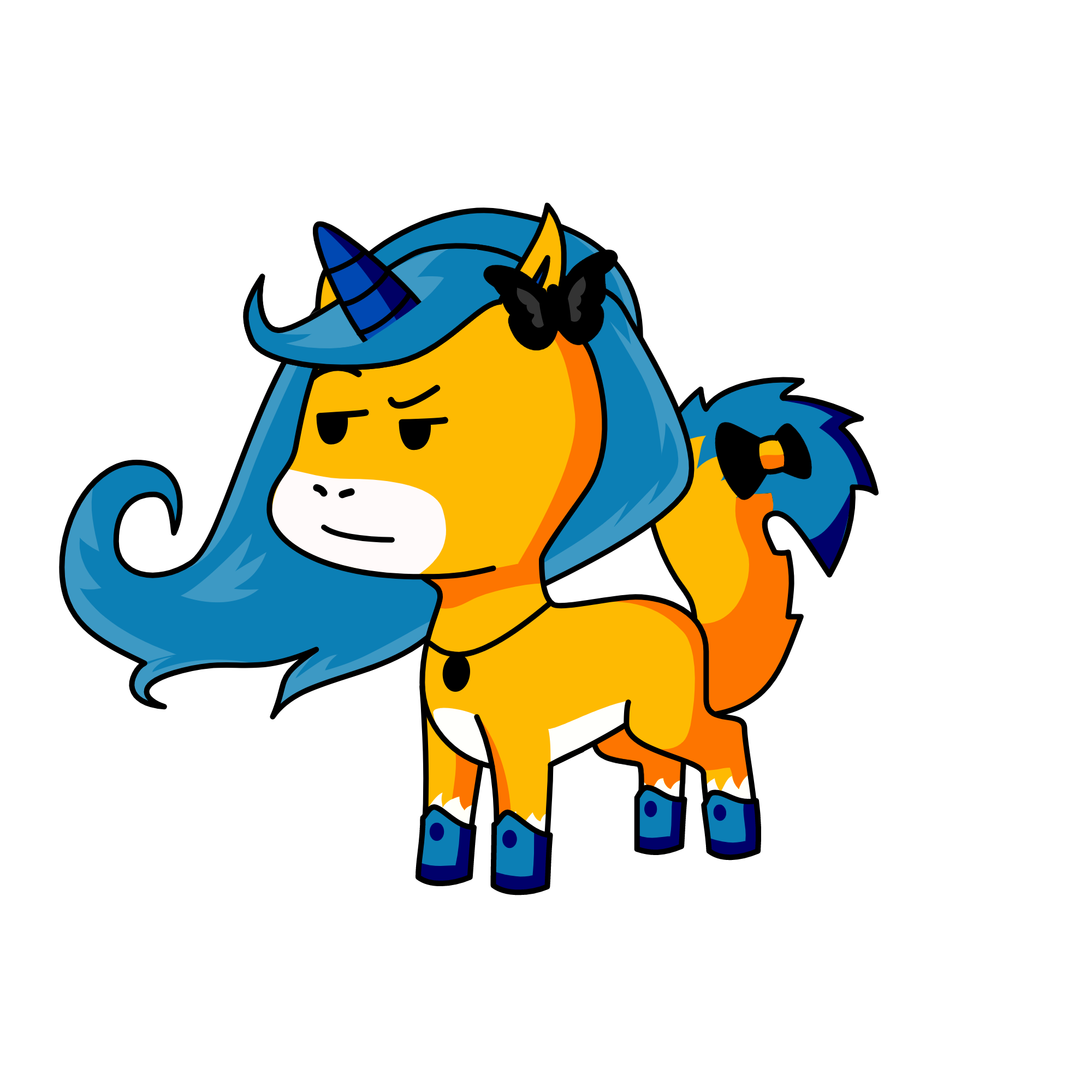 Beverlycorne, the unicorn