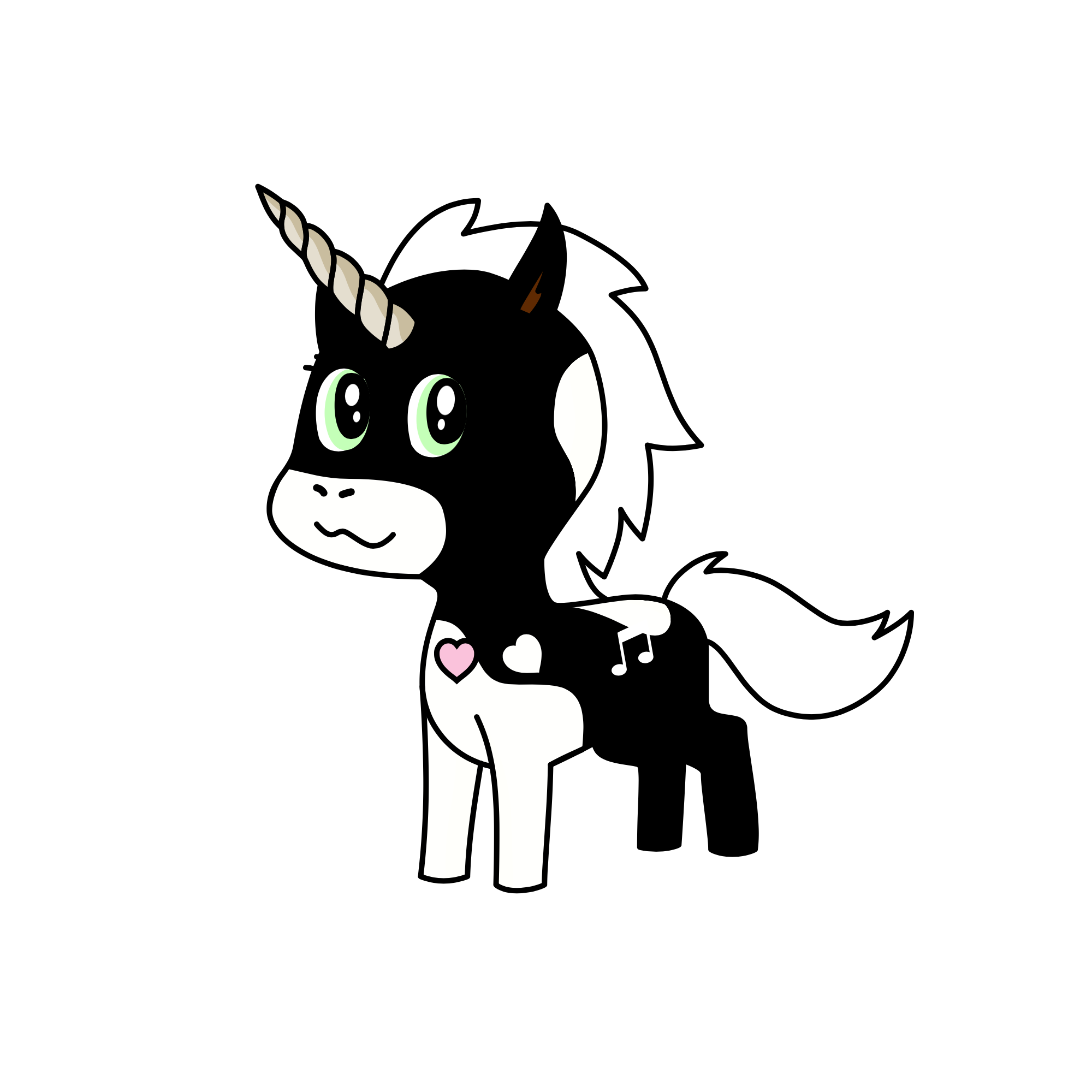 Panda, the unicorn