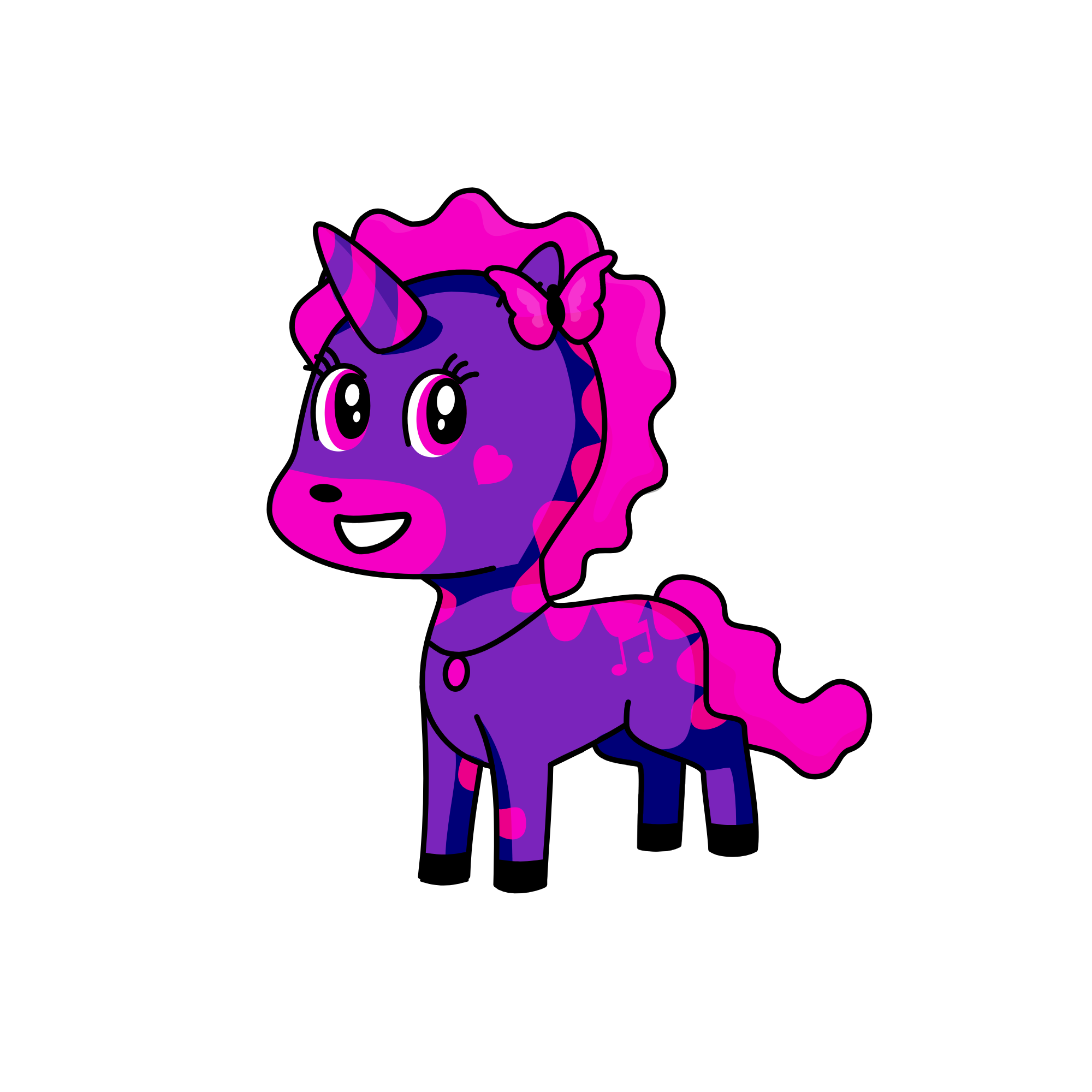 Your BFF Partycorn , the unicorn