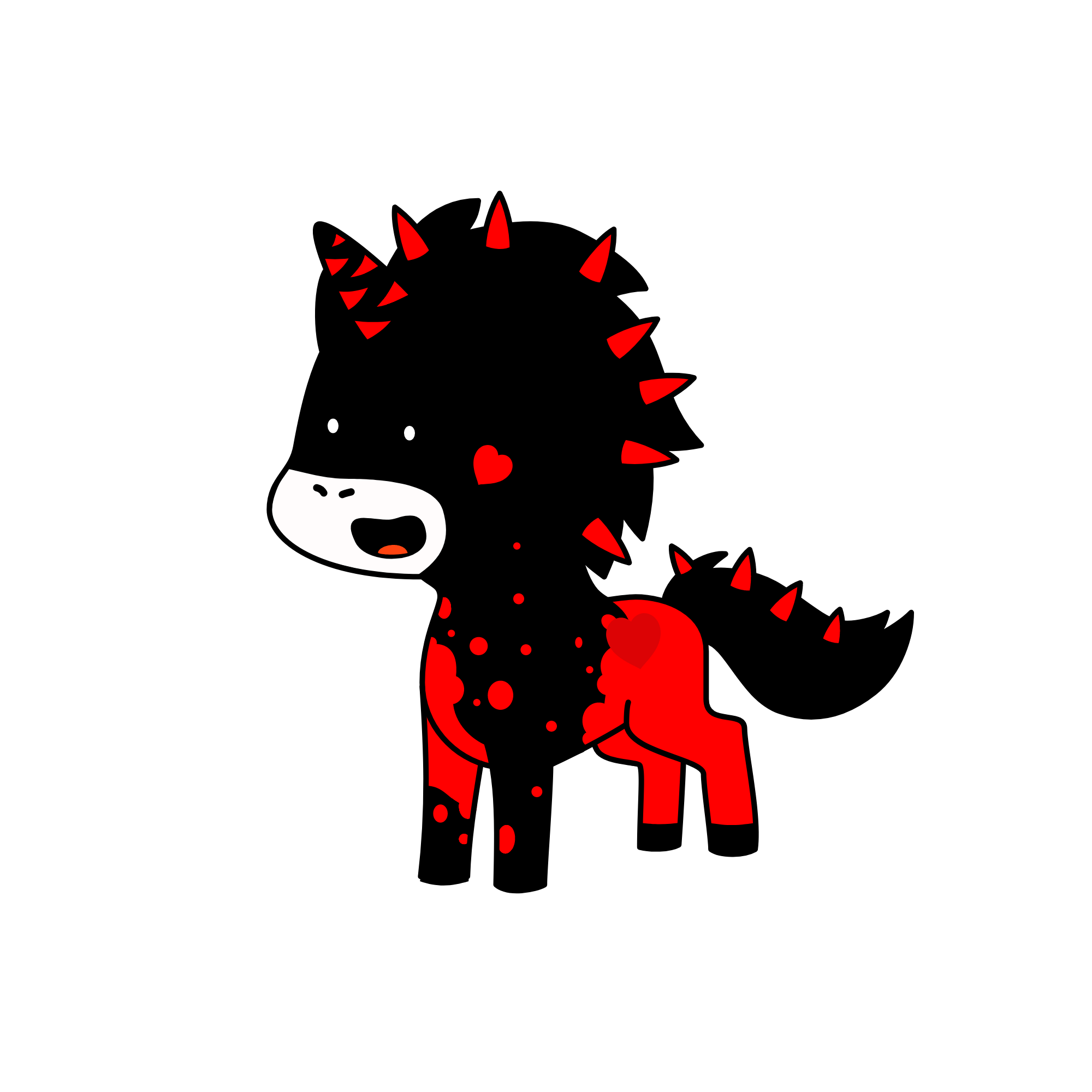 Demon, the unicorn