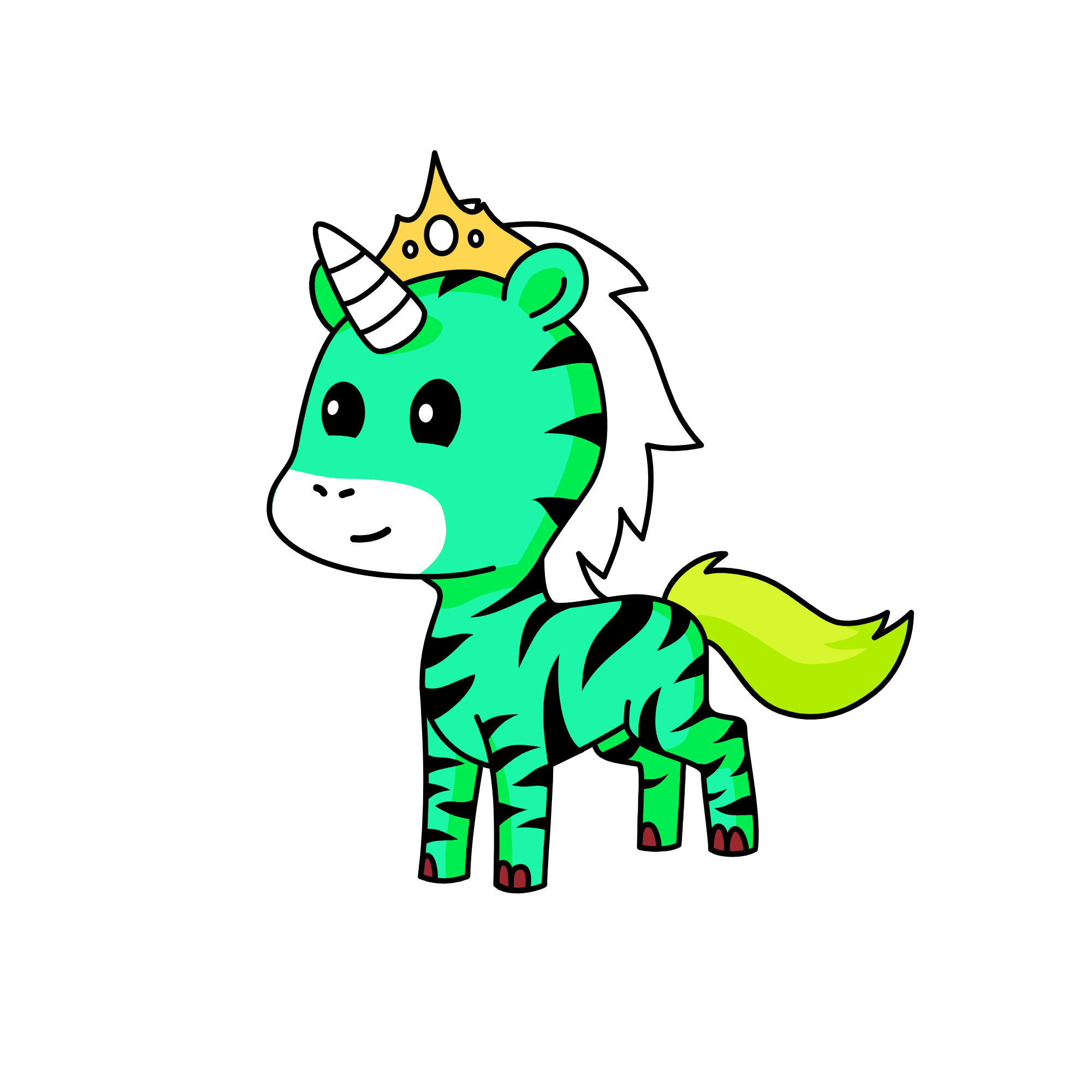 h, the unicorn