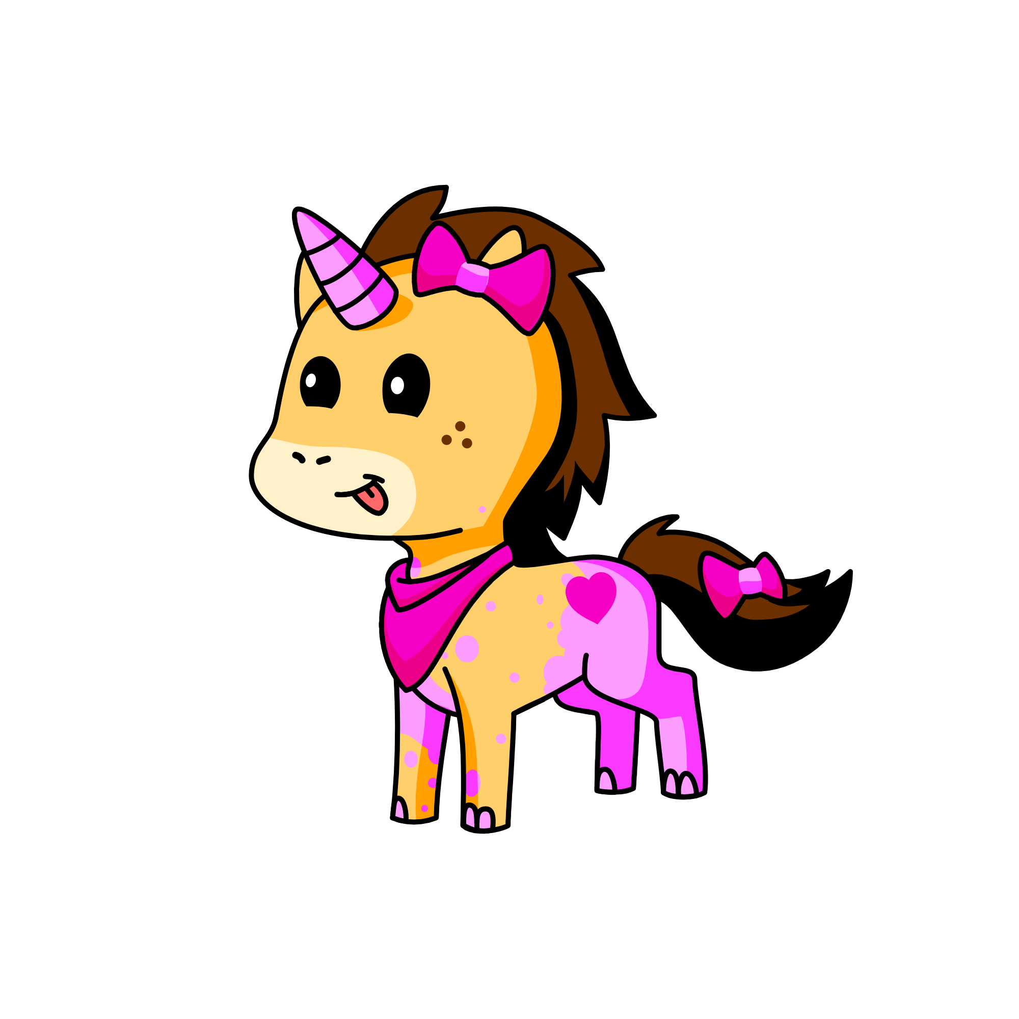 Hehehe, the unicorn