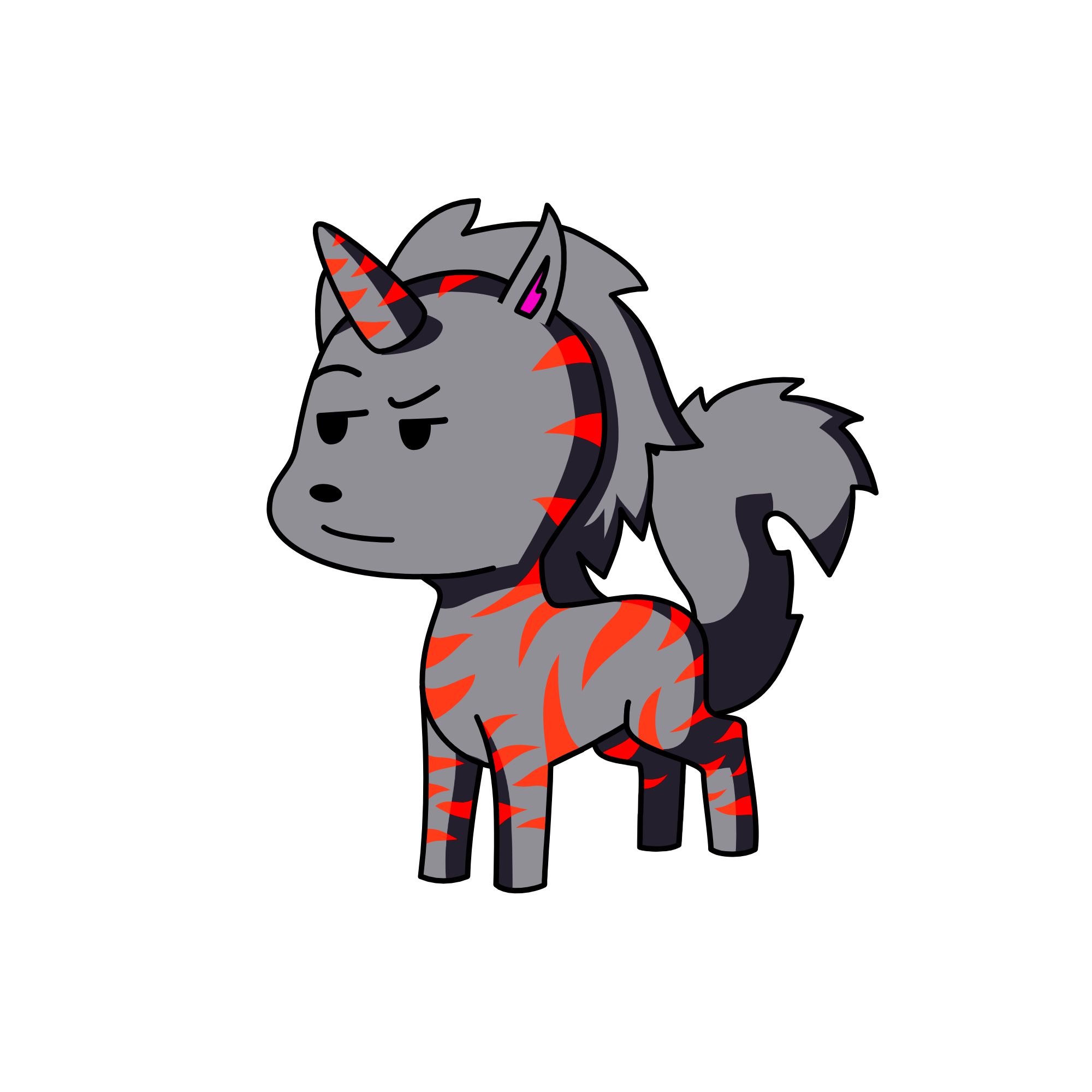 Yellowfang, the unicorn